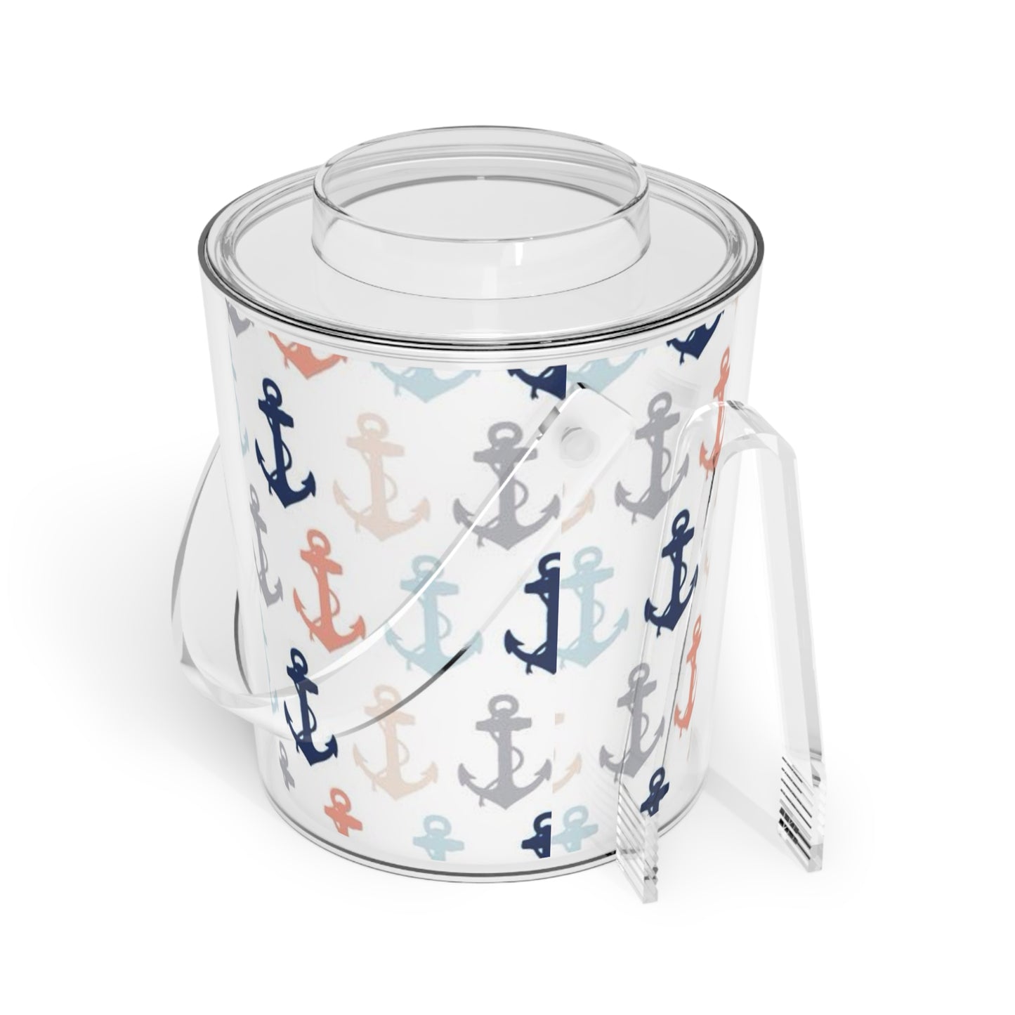 Ice Bucket with Tongs