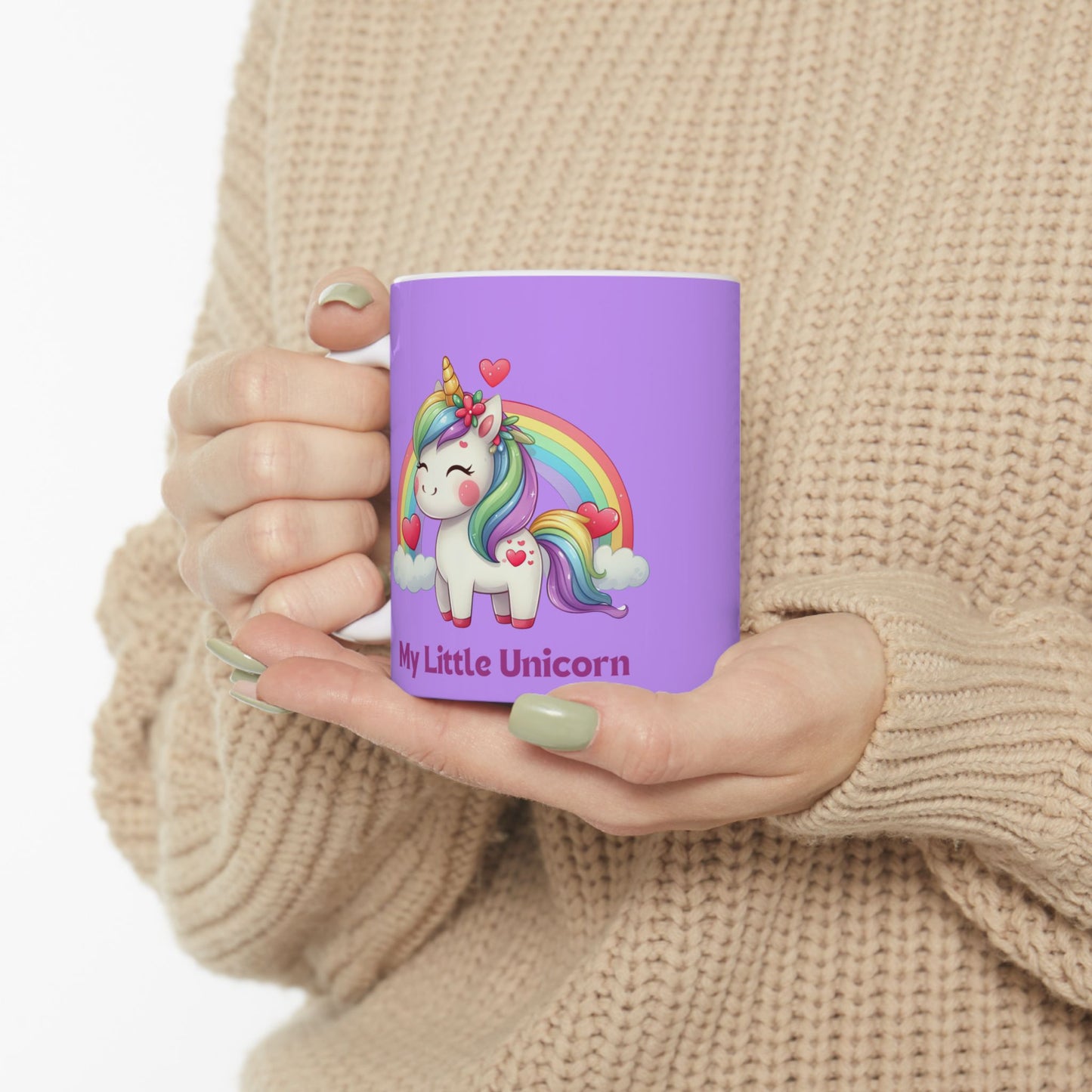 My Little Unicorn Princess Mug 11-15 Ounces Purple