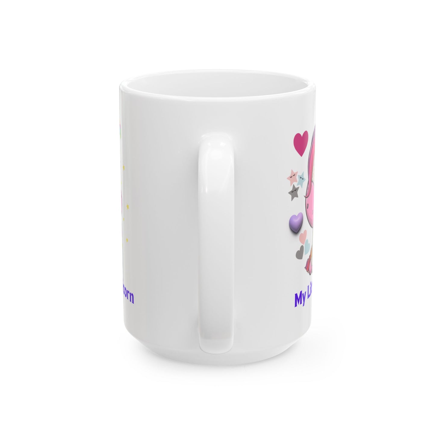 My Little Unicorn Balloons Mug 11-15 Ounces White