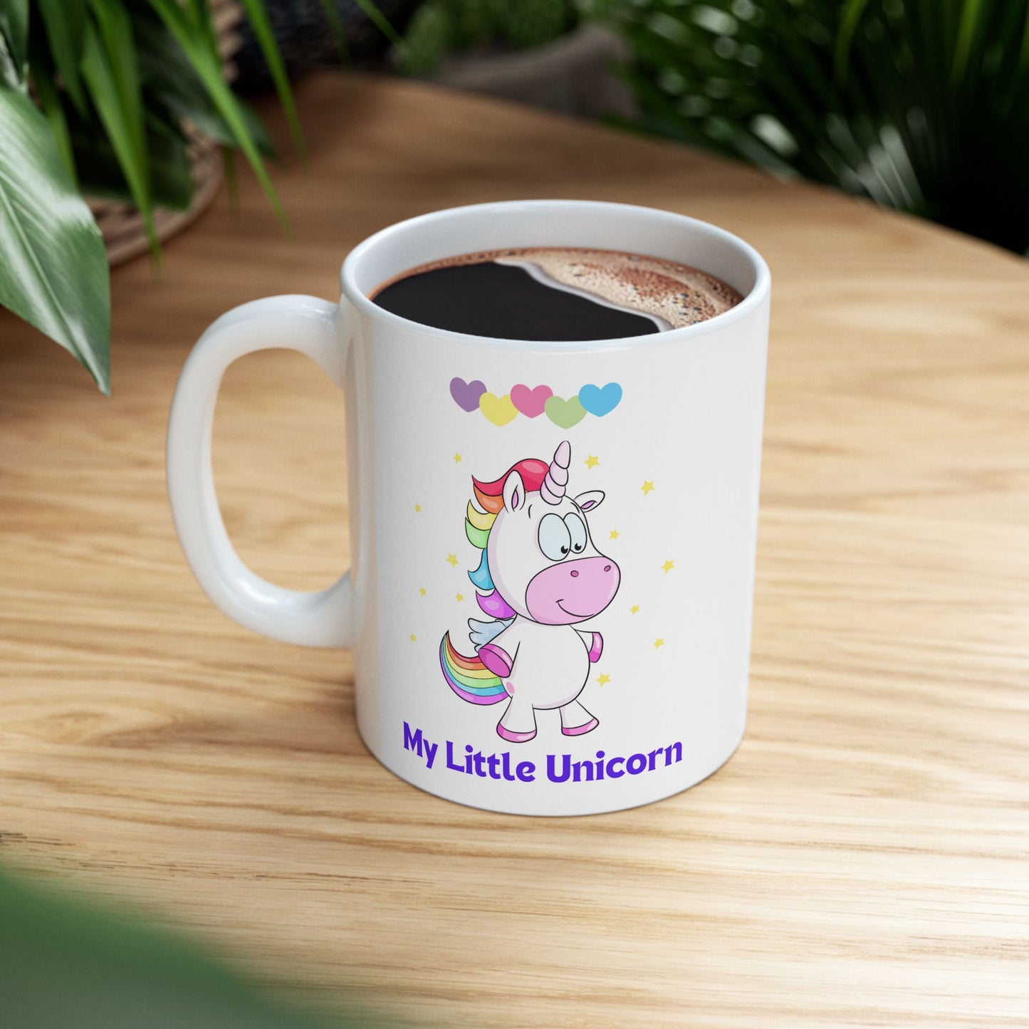 My Little Unicorn Love Mug 11-15 Ounces White