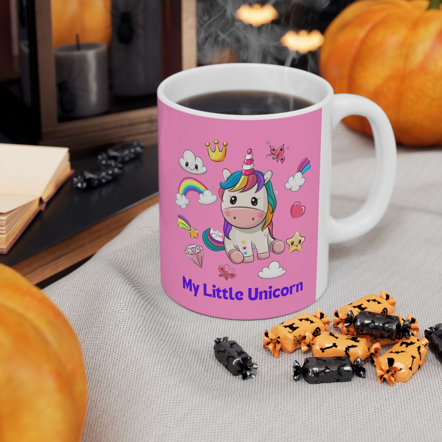 My Little Unicorn Fantasy Mug 11-15 Ounces Pink