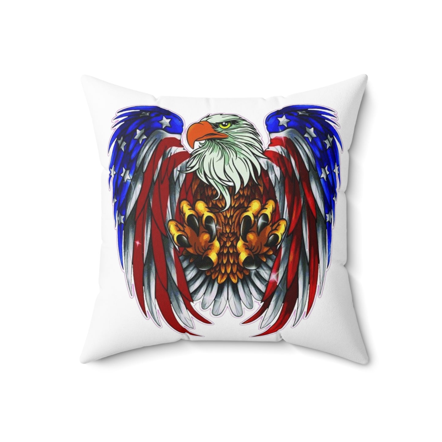 Eagle Usa Spun Polyester Pillow White