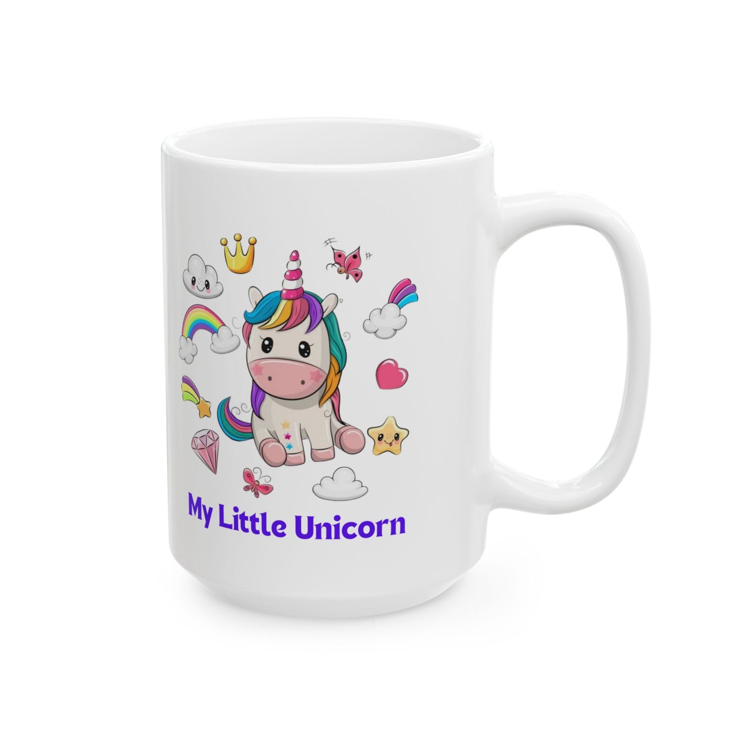 My Little Unicorn Fantasy Mug 11-15 Ounces White