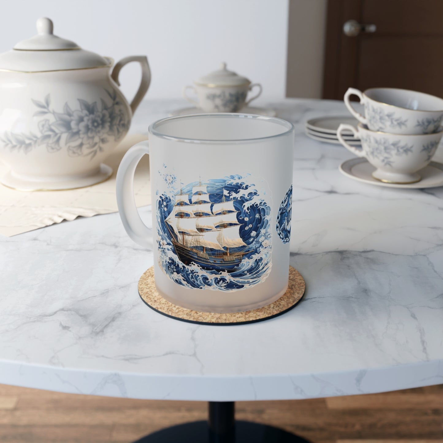 Frosted Glass Mug