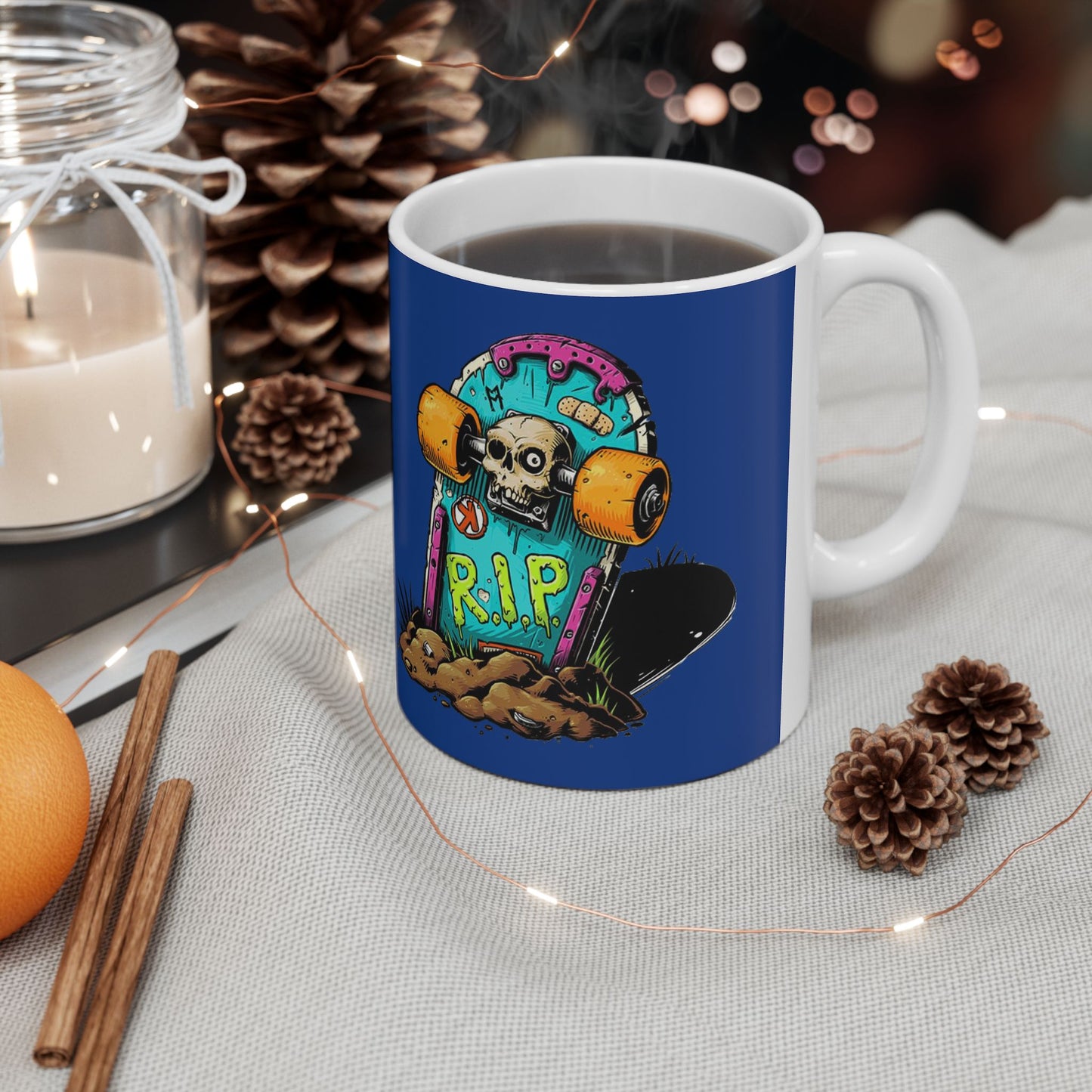 Monsters Mug 11-15 Onces Dark Blue