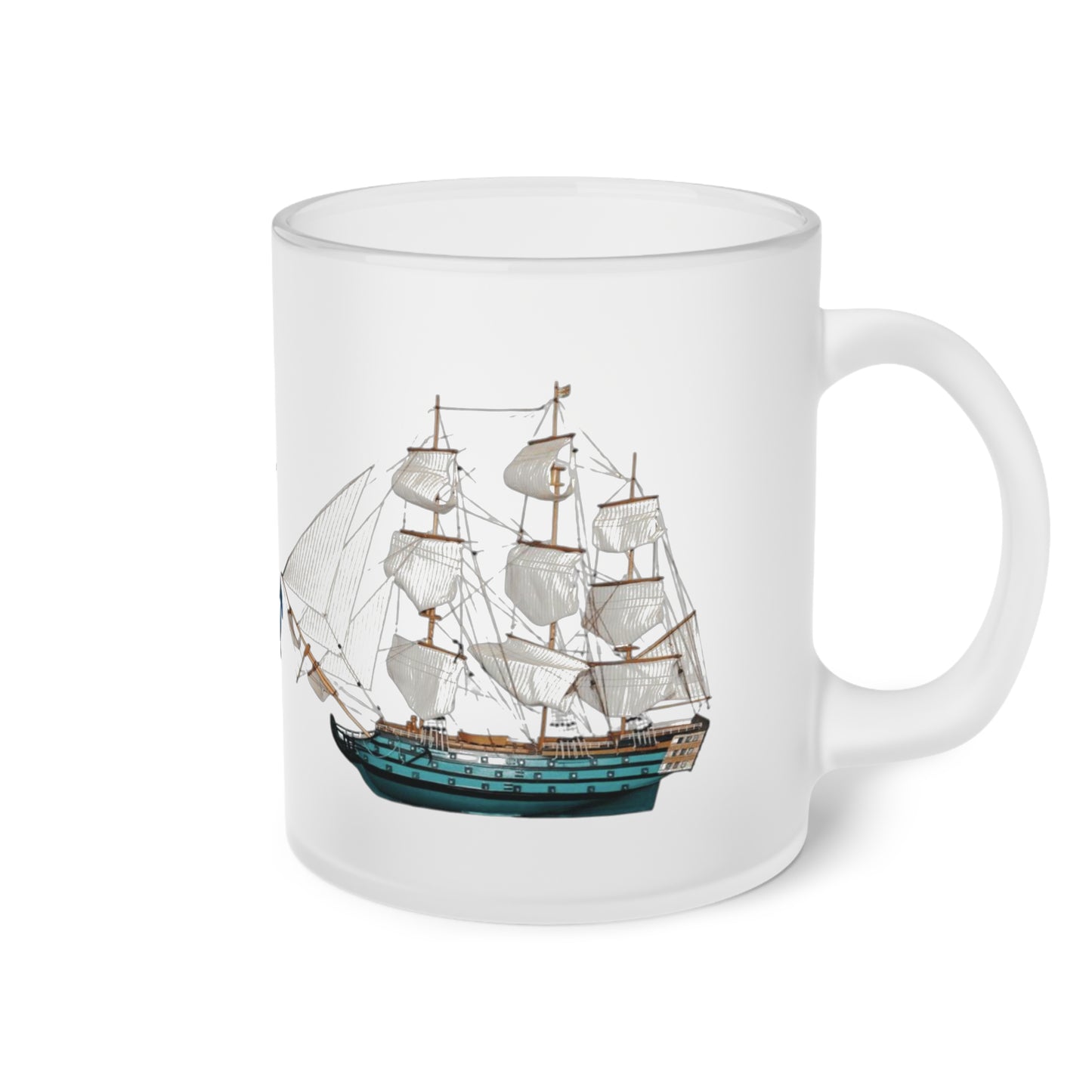 Frosted Glass Mug
