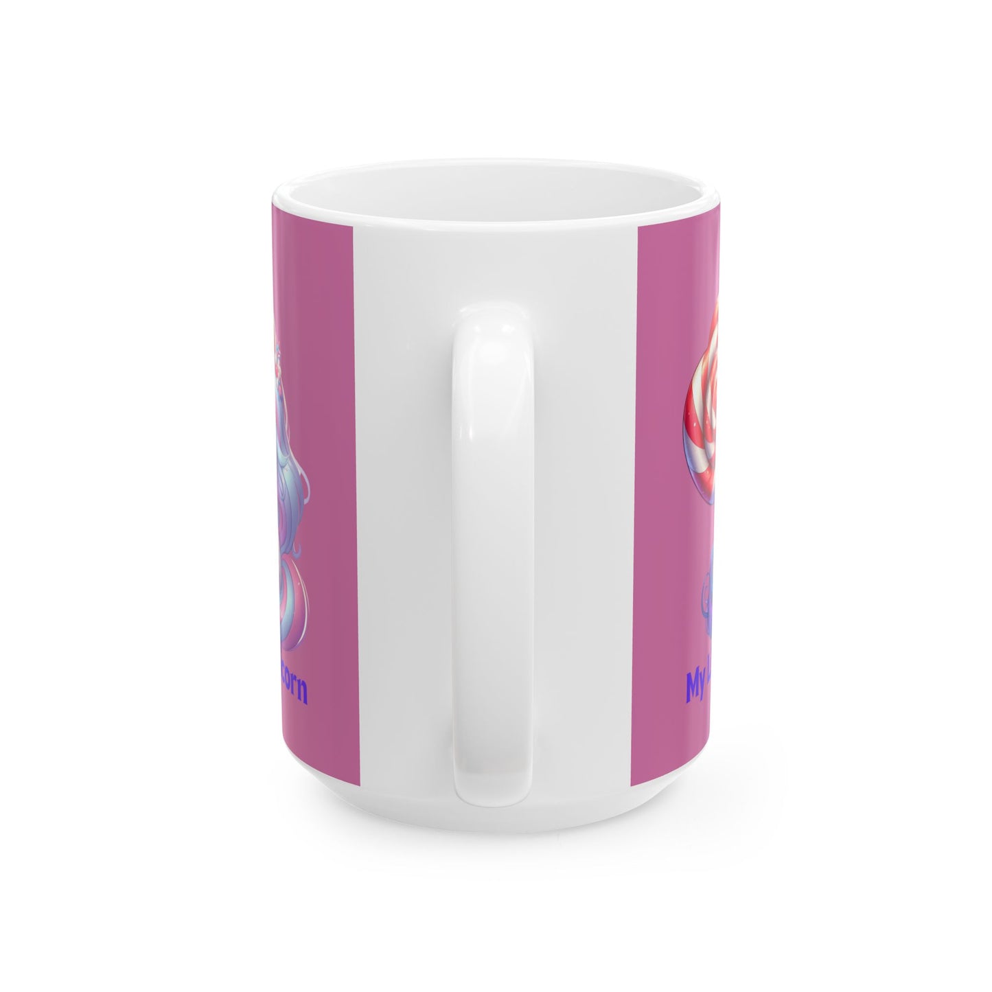 My Little Unicorn Sweet Mug 11-15 Ounces Light Pink