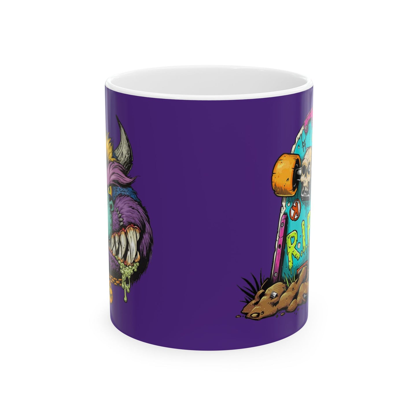 Monsters Mug 11-15 Onces Purple