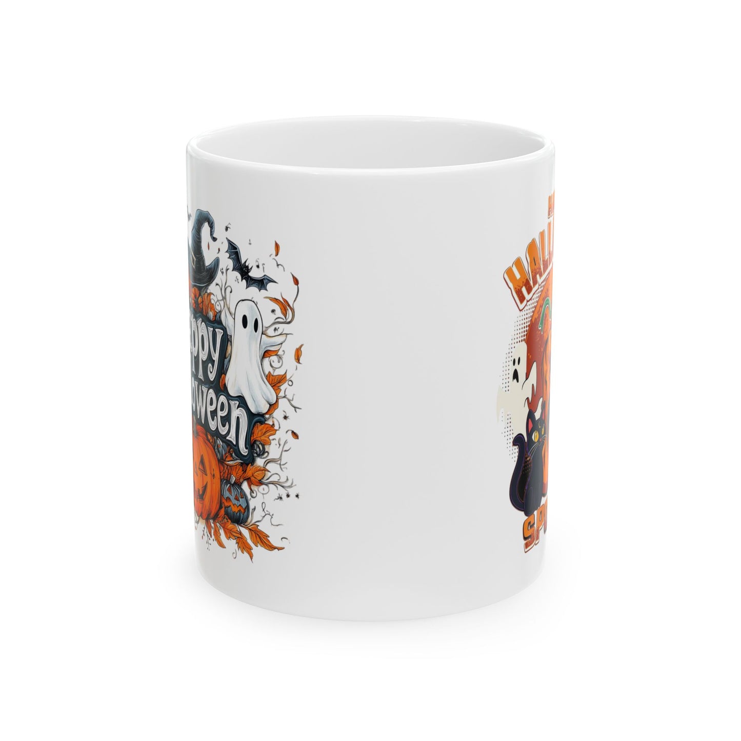 Happy Halloween Mug 11-15 Onces White