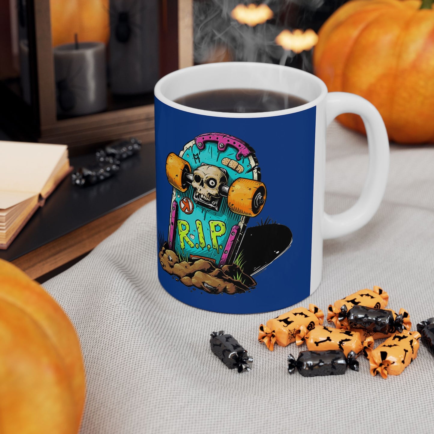 Monsters Mug 11-15 Onces Dark Blue