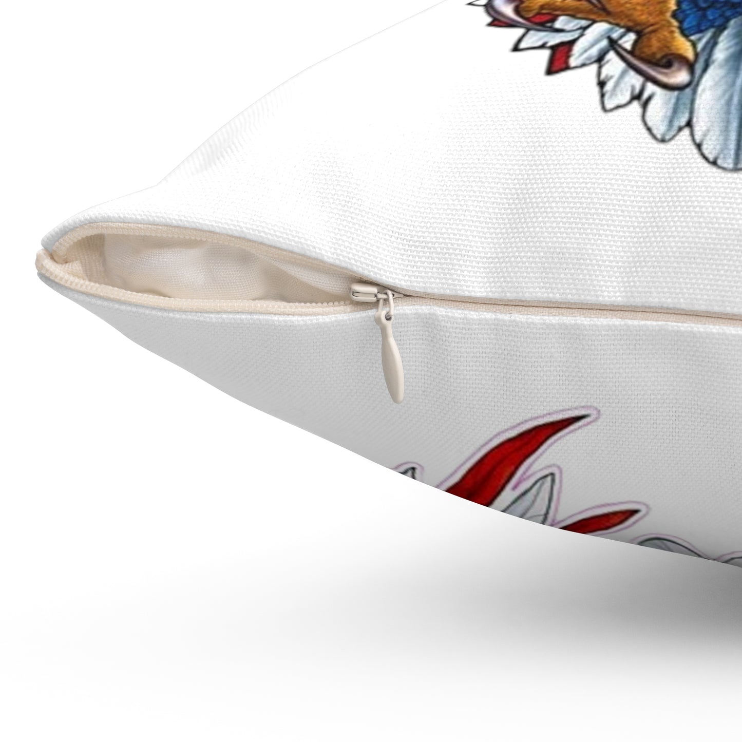 Eagle Usa Spun Polyester Pillow White
