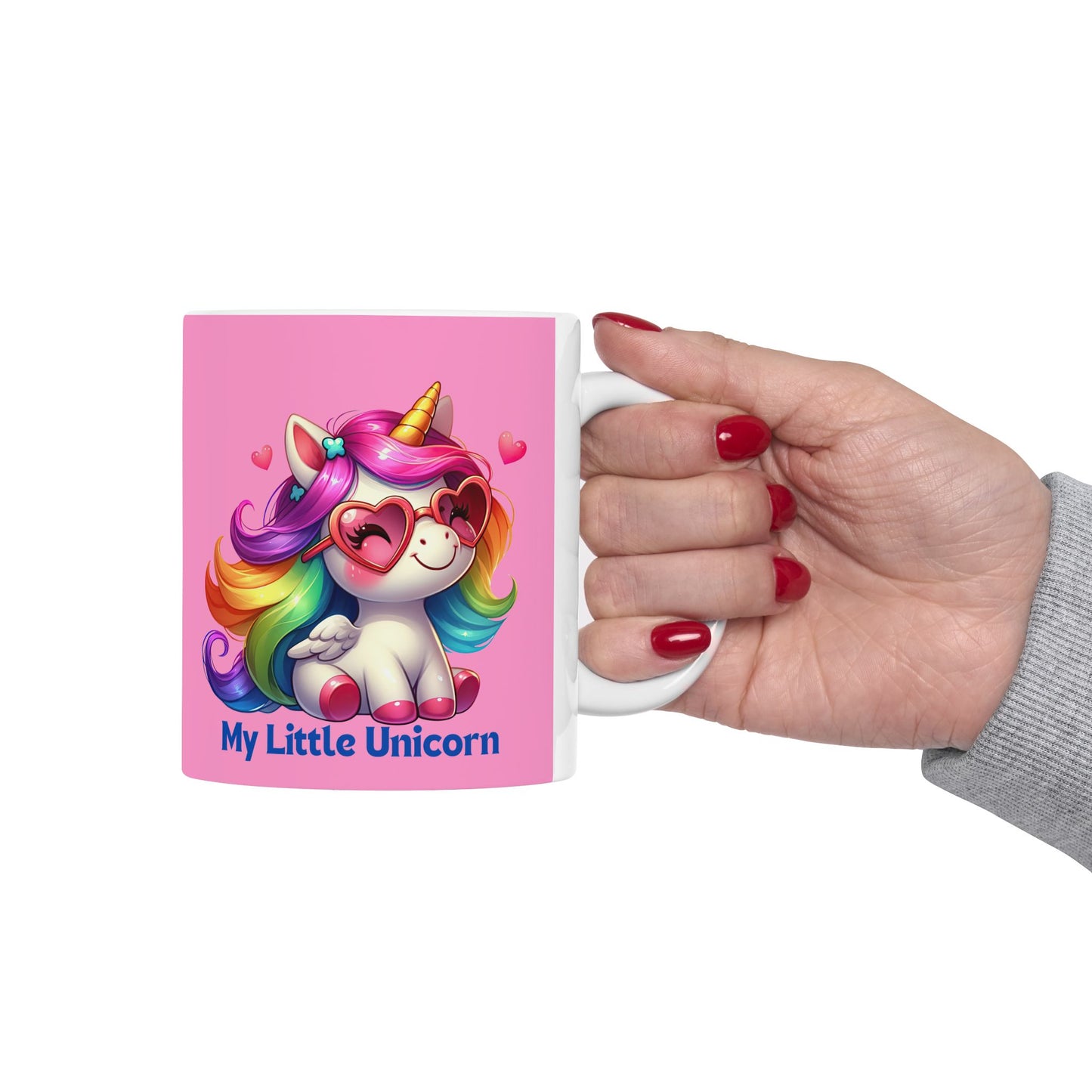 My Little Unicorn Fantasy Mug 11-15 Ounces Pink
