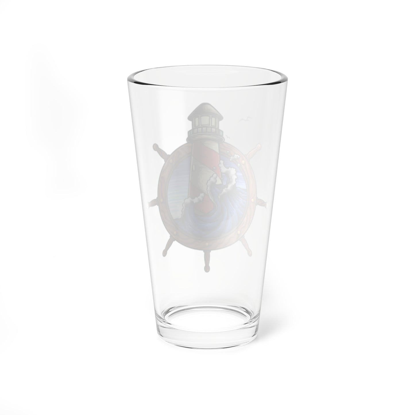 Lighthouse Mixing Glass 16 Ounces White