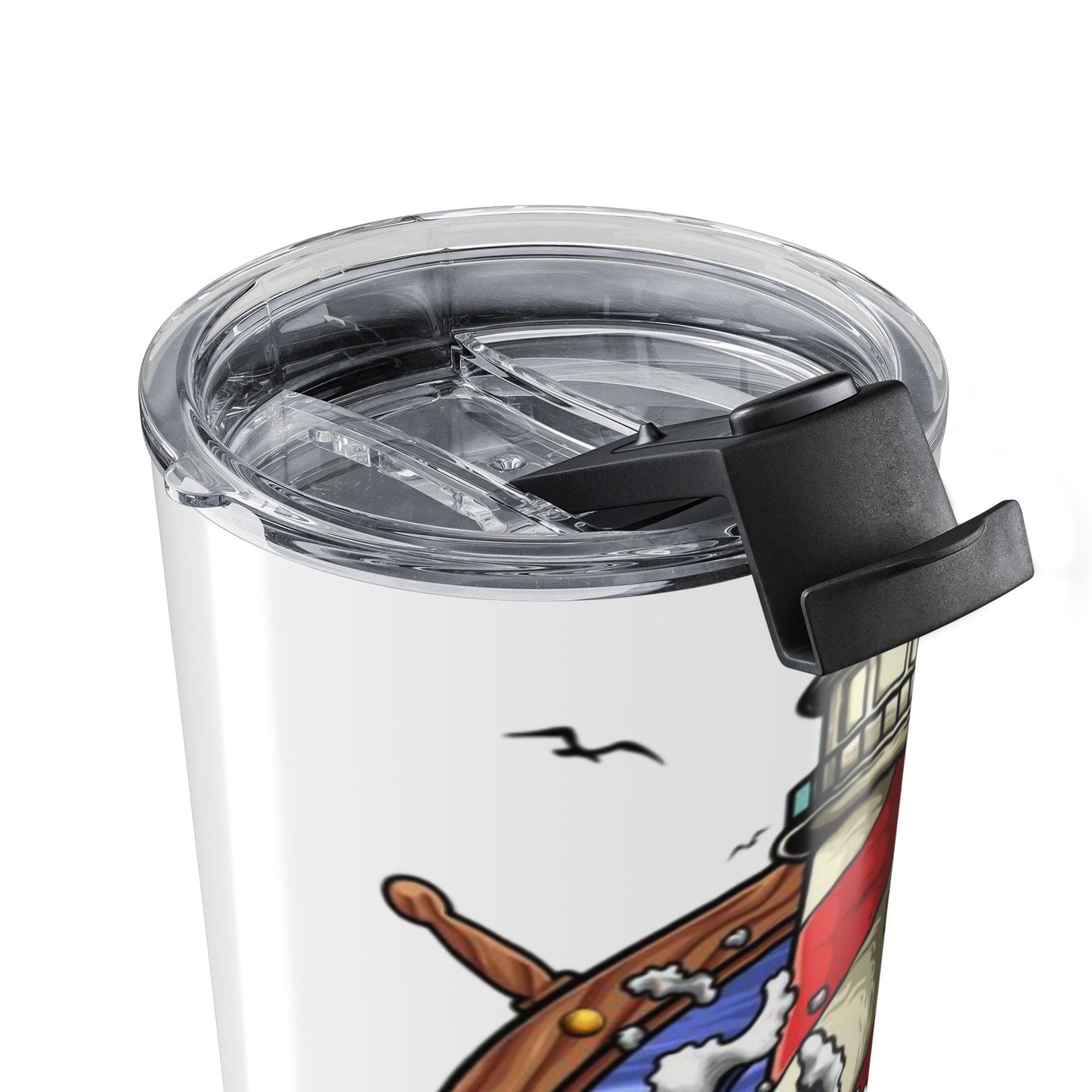 Lighthouse Tumbler 20 Ounces White