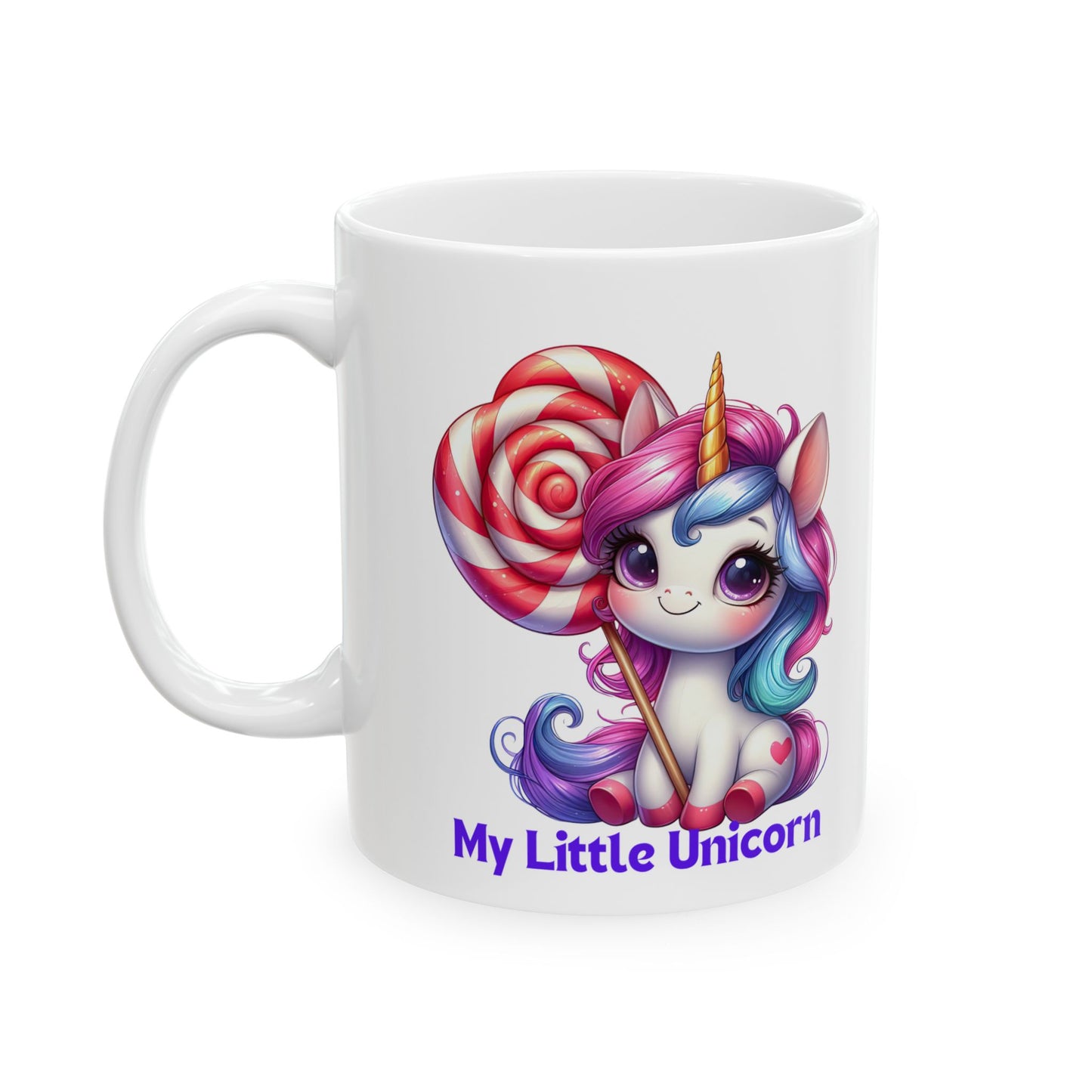 My Little Unicorn Sweet Mug 11-15 Ounces White