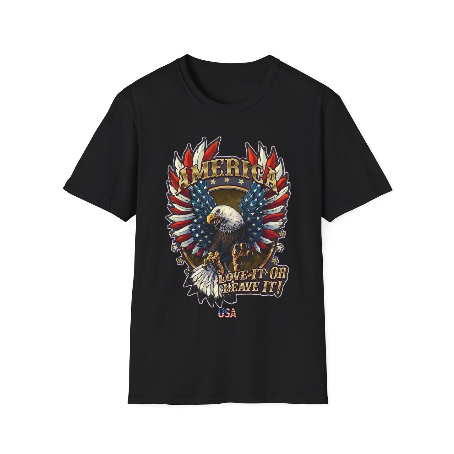 Eagle Usa Unisex T-Shirt Three
