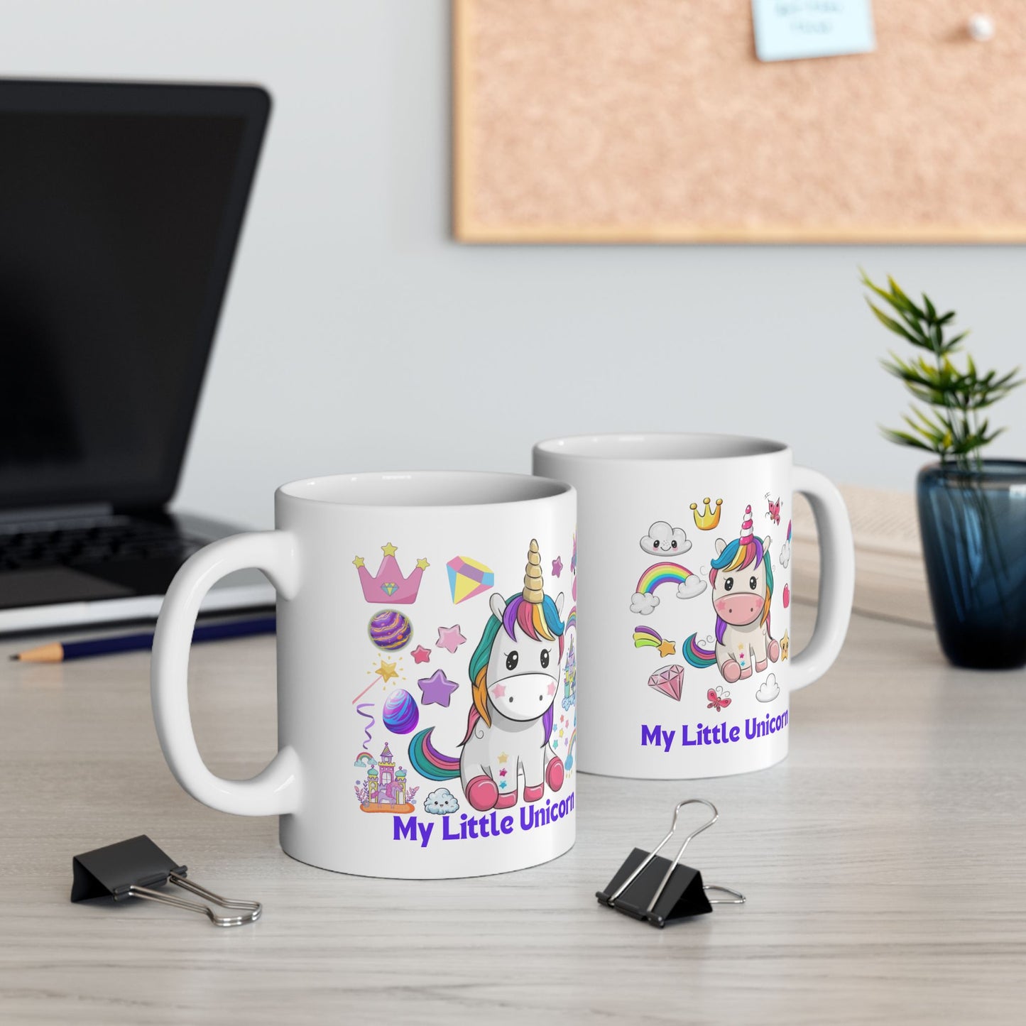 My Little Unicorn Fantasy Mug 11-15 Ounces White