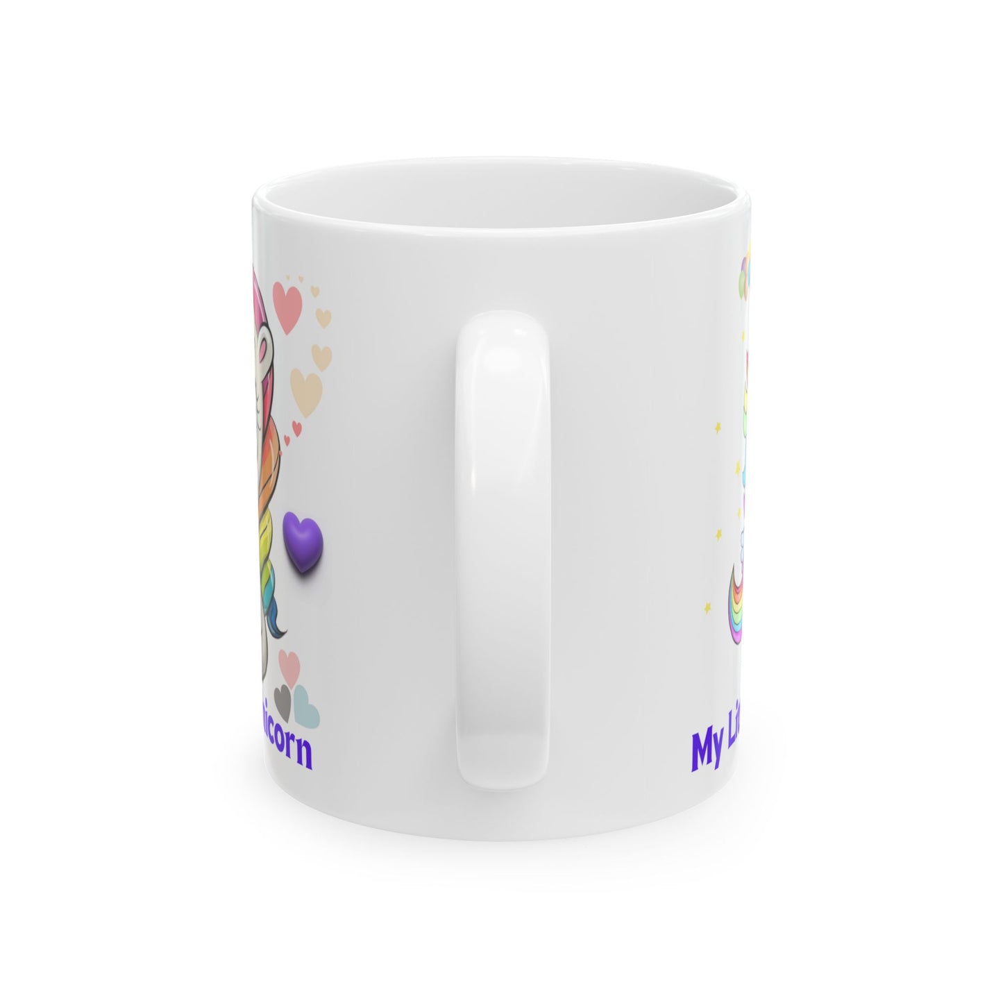 My Little Unicorn Balloons Mug 11-15 Ounces White