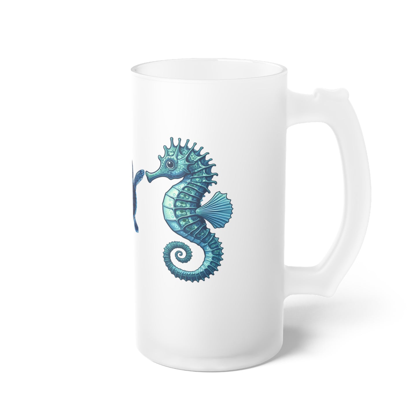 Frosted Glass Beer Mug