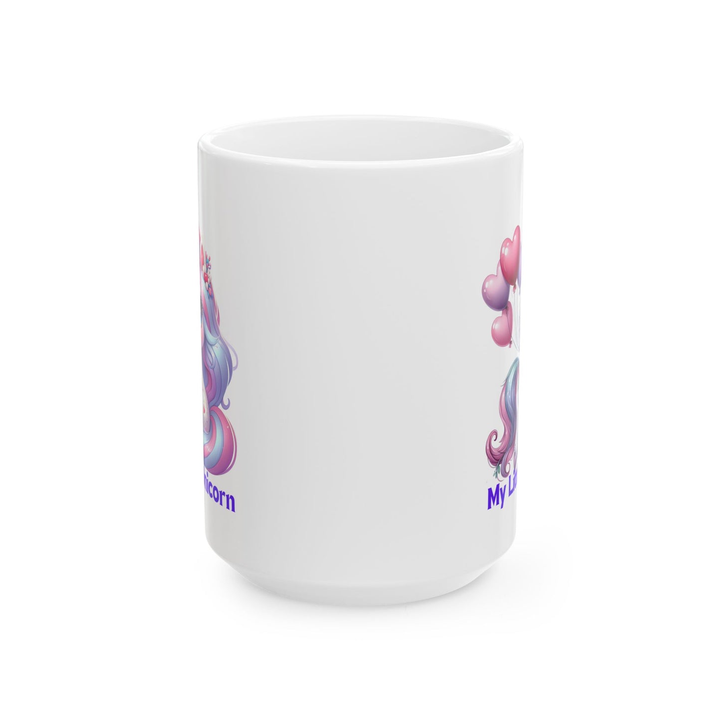 My Little Unicorn Horse Mug 11-15 Ounces White