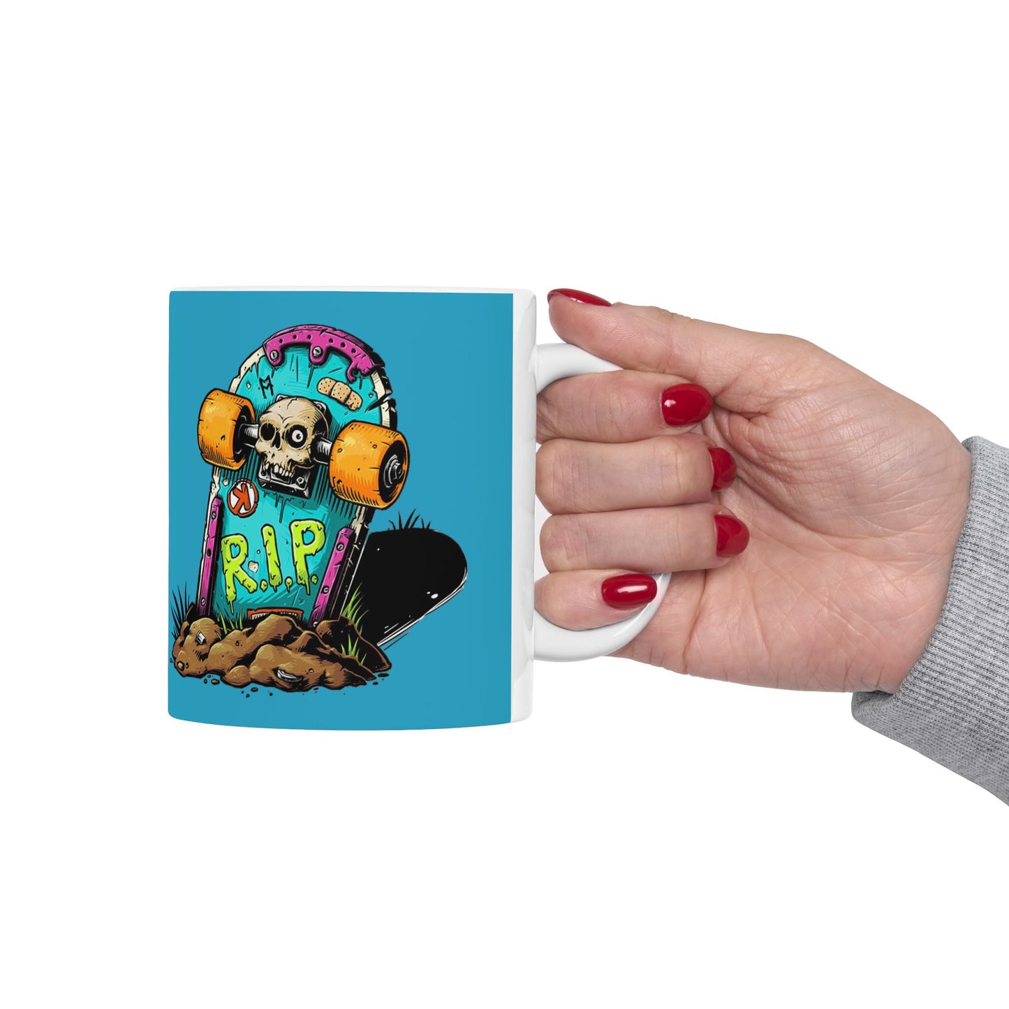 Monsters Mug 11-15 Onces Torquoise