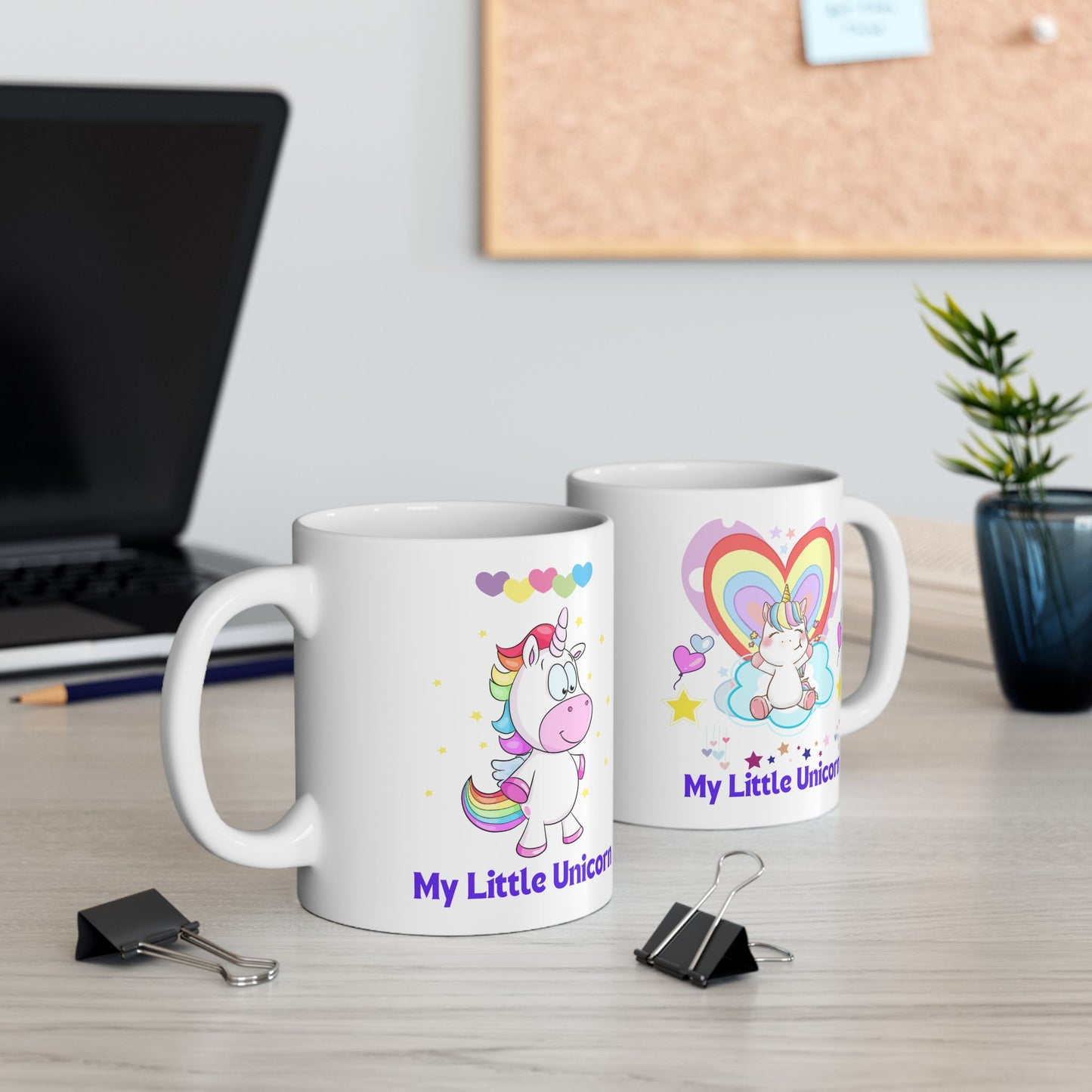 My Little Unicorn Love Mug 11-15 Ounces White