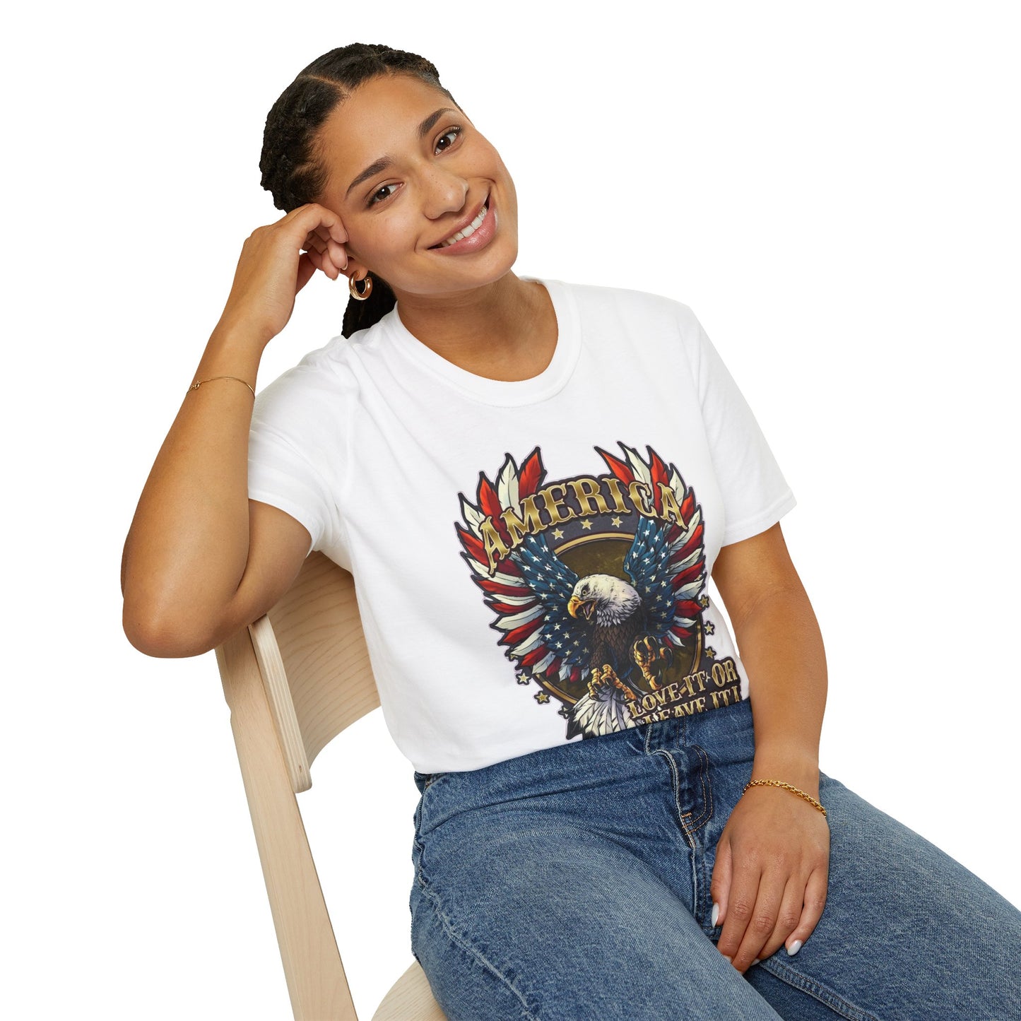 Eagle Usa Unisex T-Shirt Three