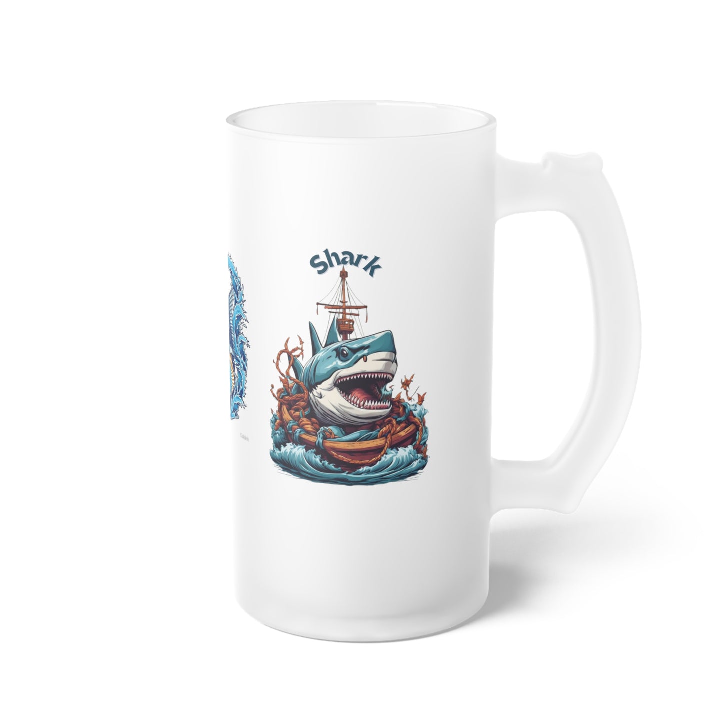 Frosted Glass Beer Mug