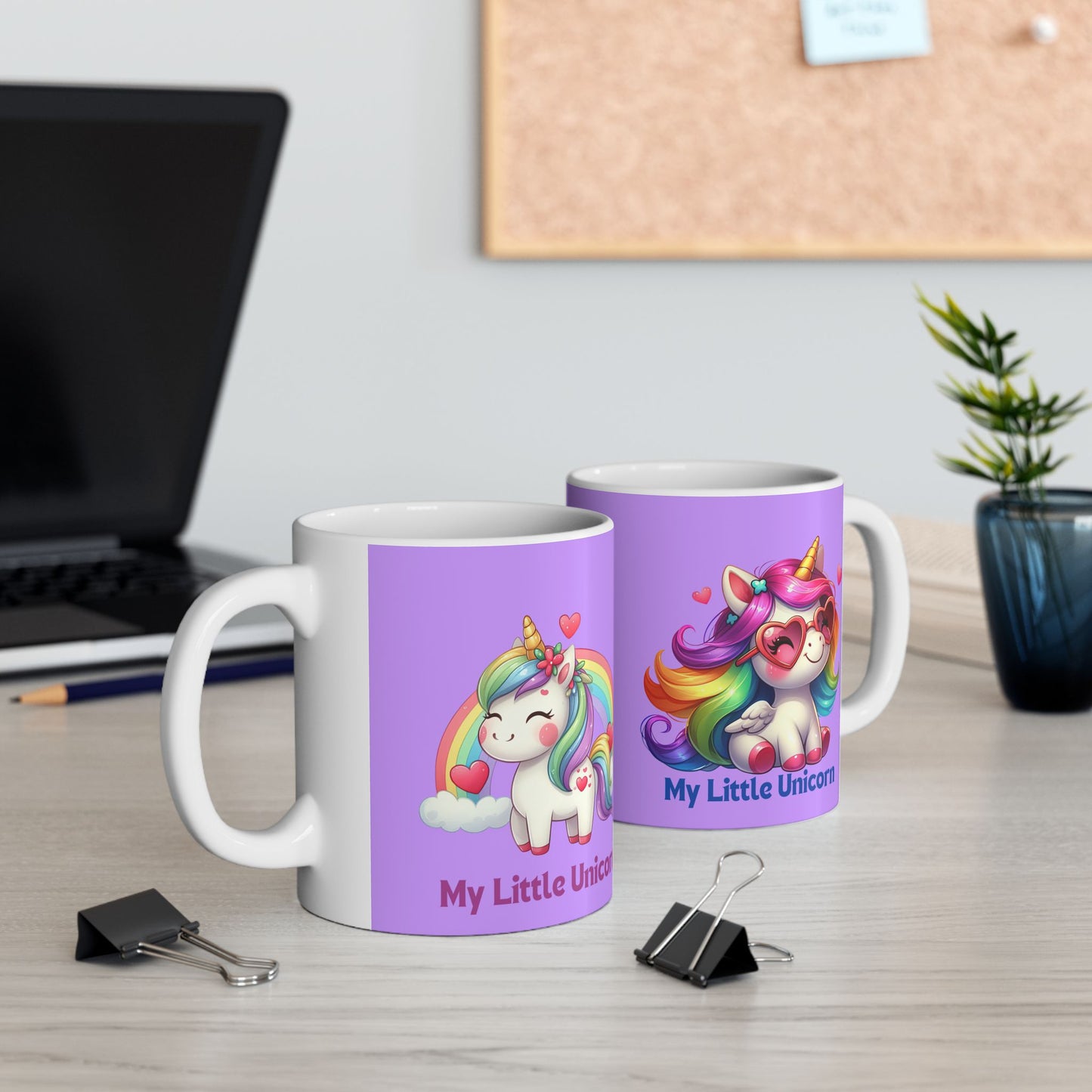 My Little Unicorn Princess Mug 11-15 Ounces Purple