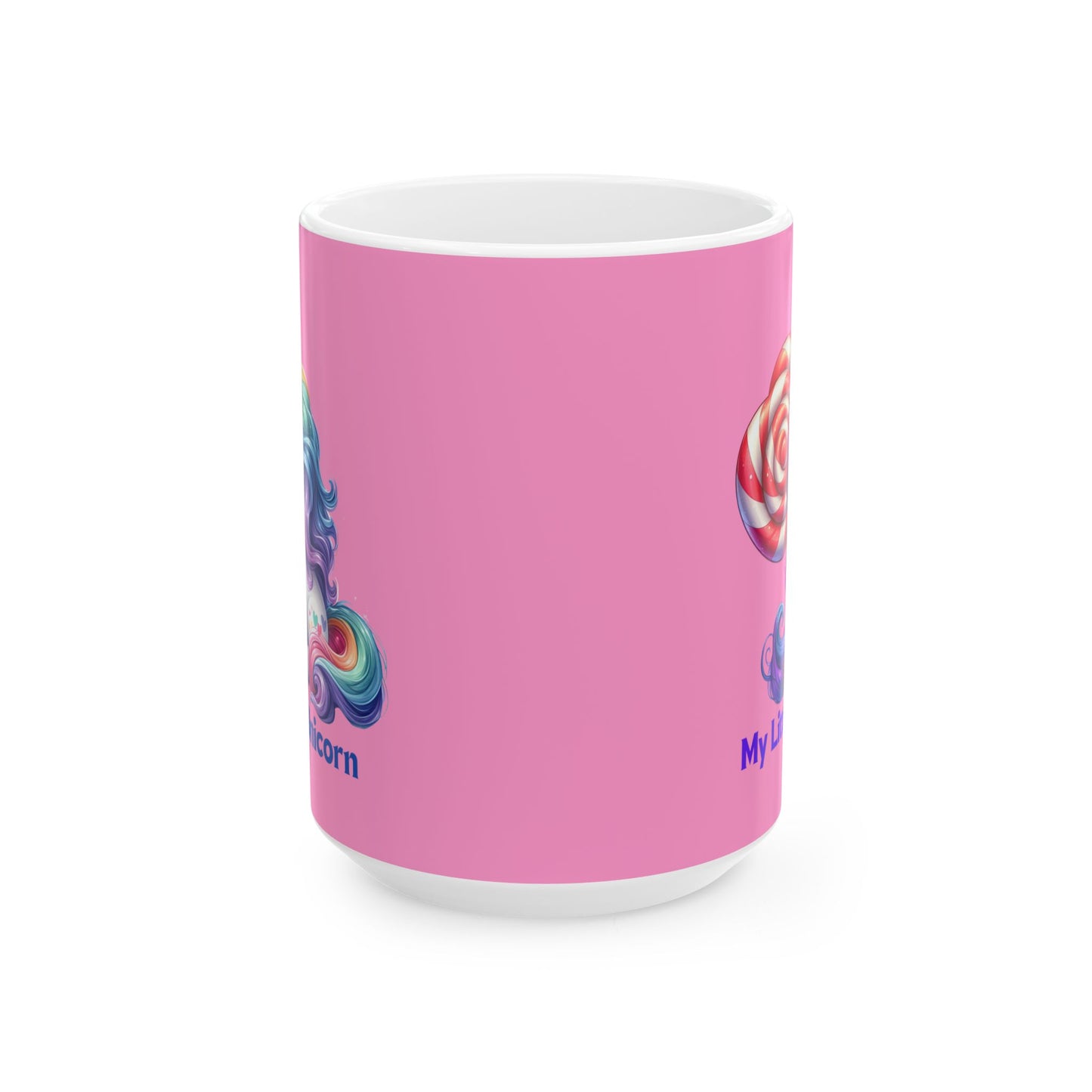 My Little Unicorn Candy Mug 11-15 Ounces Pink