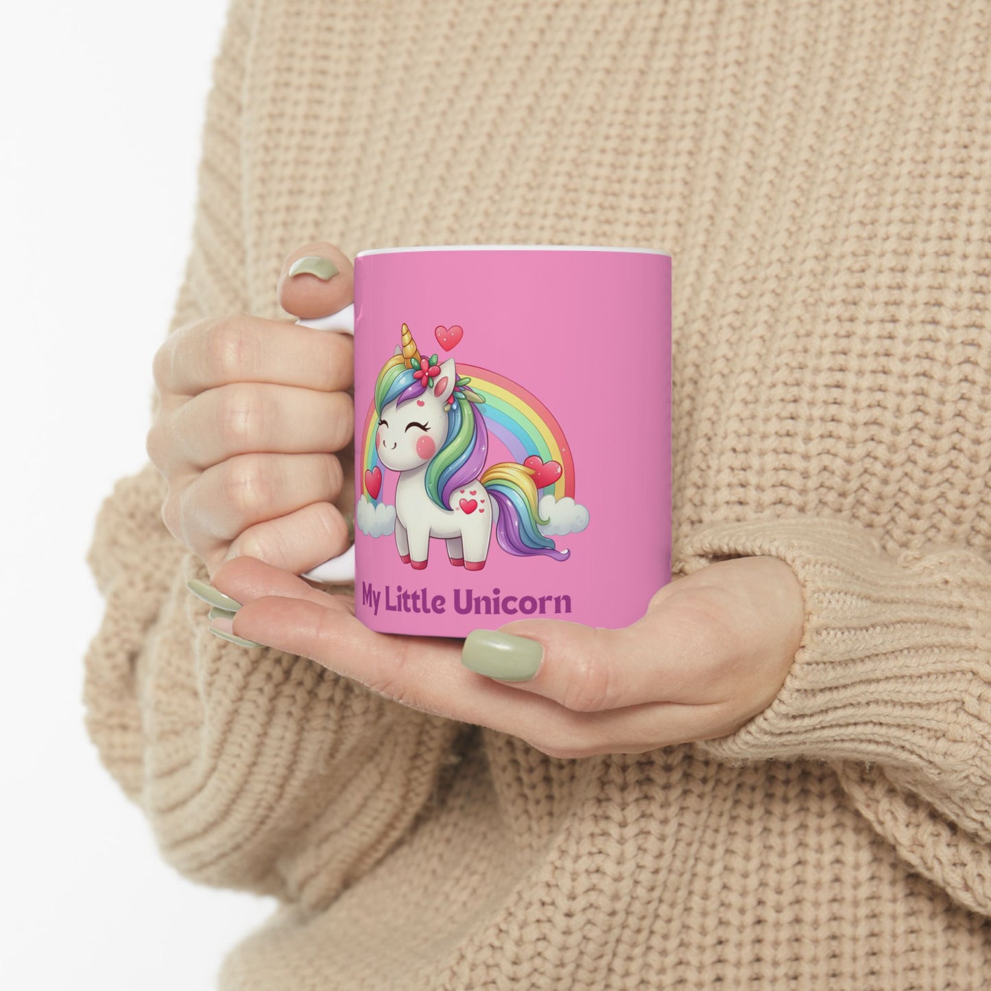 My Little Unicorn Fantasy Mug 11-15 Ounces Pink