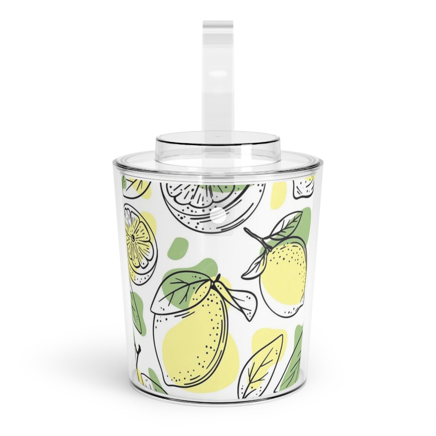 Ice Bucket with Tongs