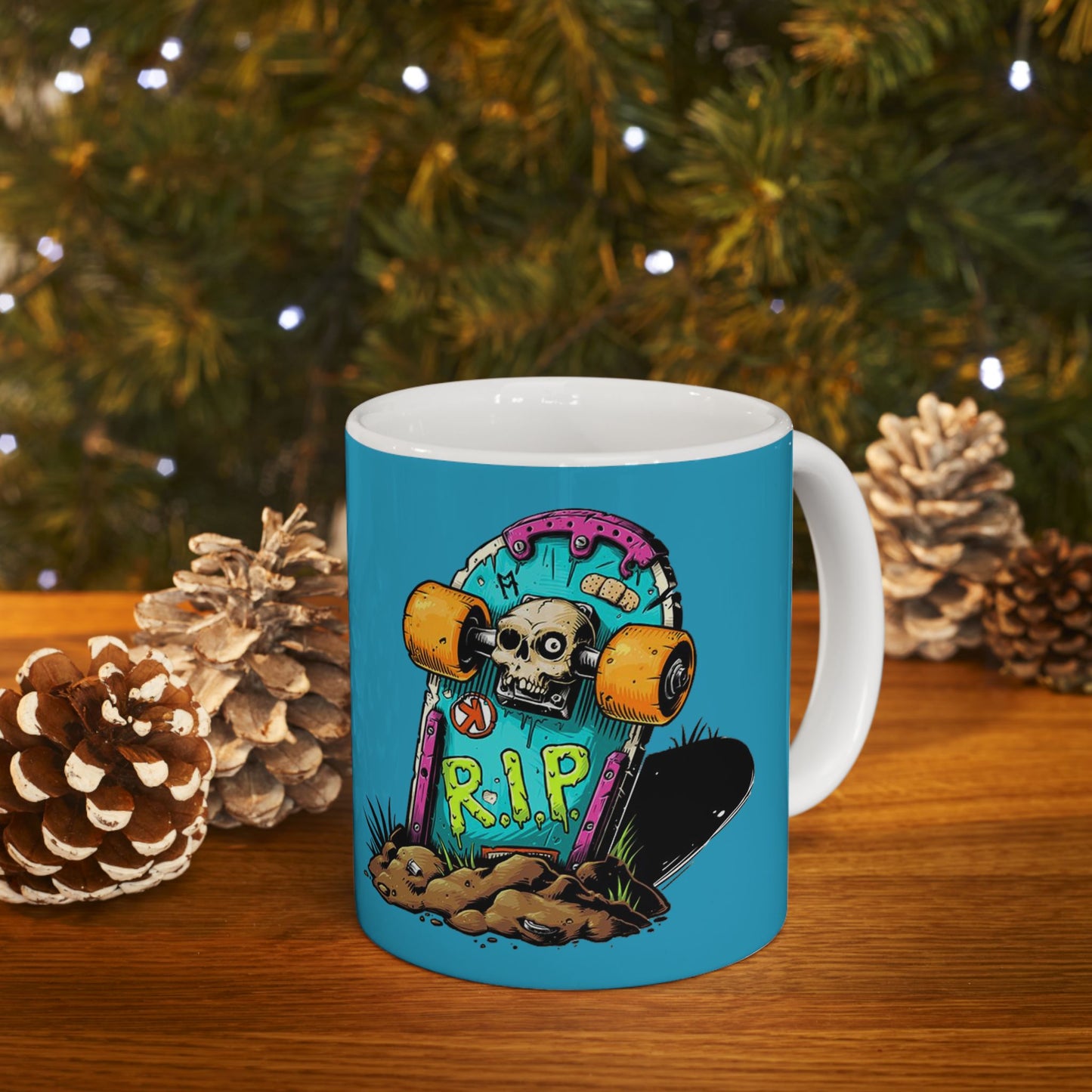 Monsters Mug 11-15 Onces Torquoise