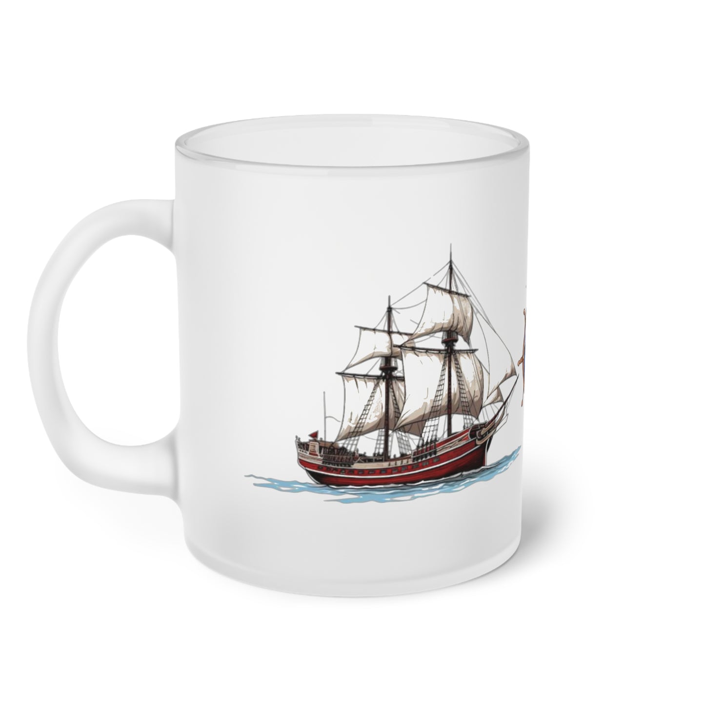 Frosted Glass Mug