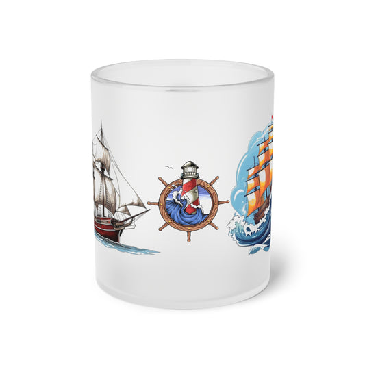 Frosted Glass Mug