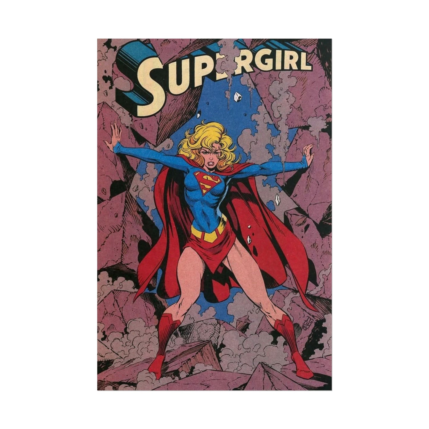 Retro Super Girl