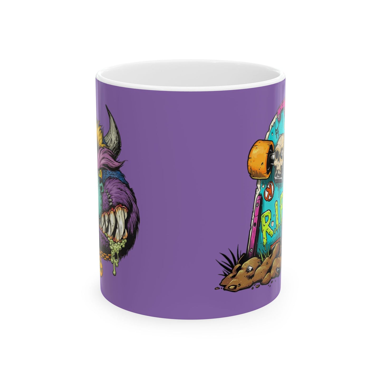 Monsters Mug 11-15 Onces Light Purple