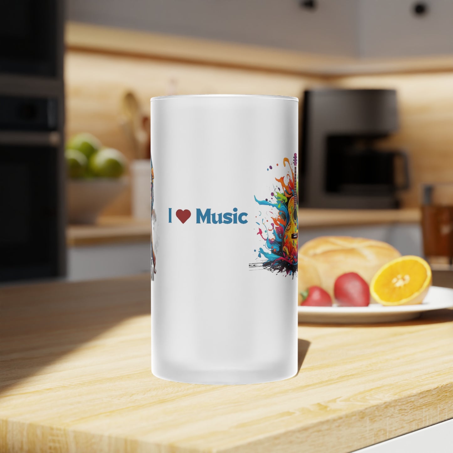 Frosted Glass Beer Mug
