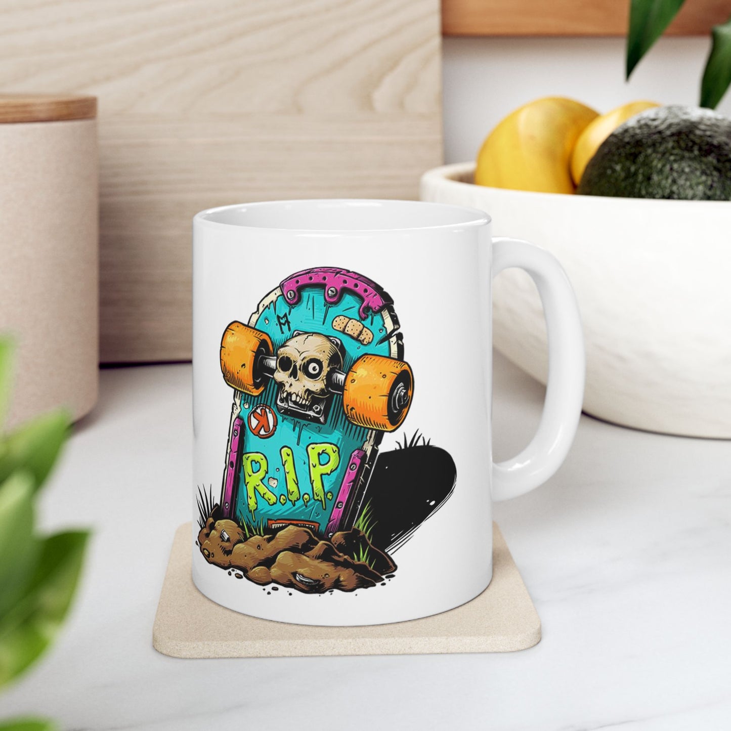 Monsters Mug 11-15 Onces White