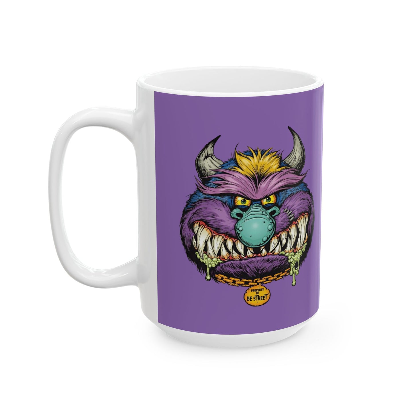 Monsters Mug 11-15 Onces Light Purple