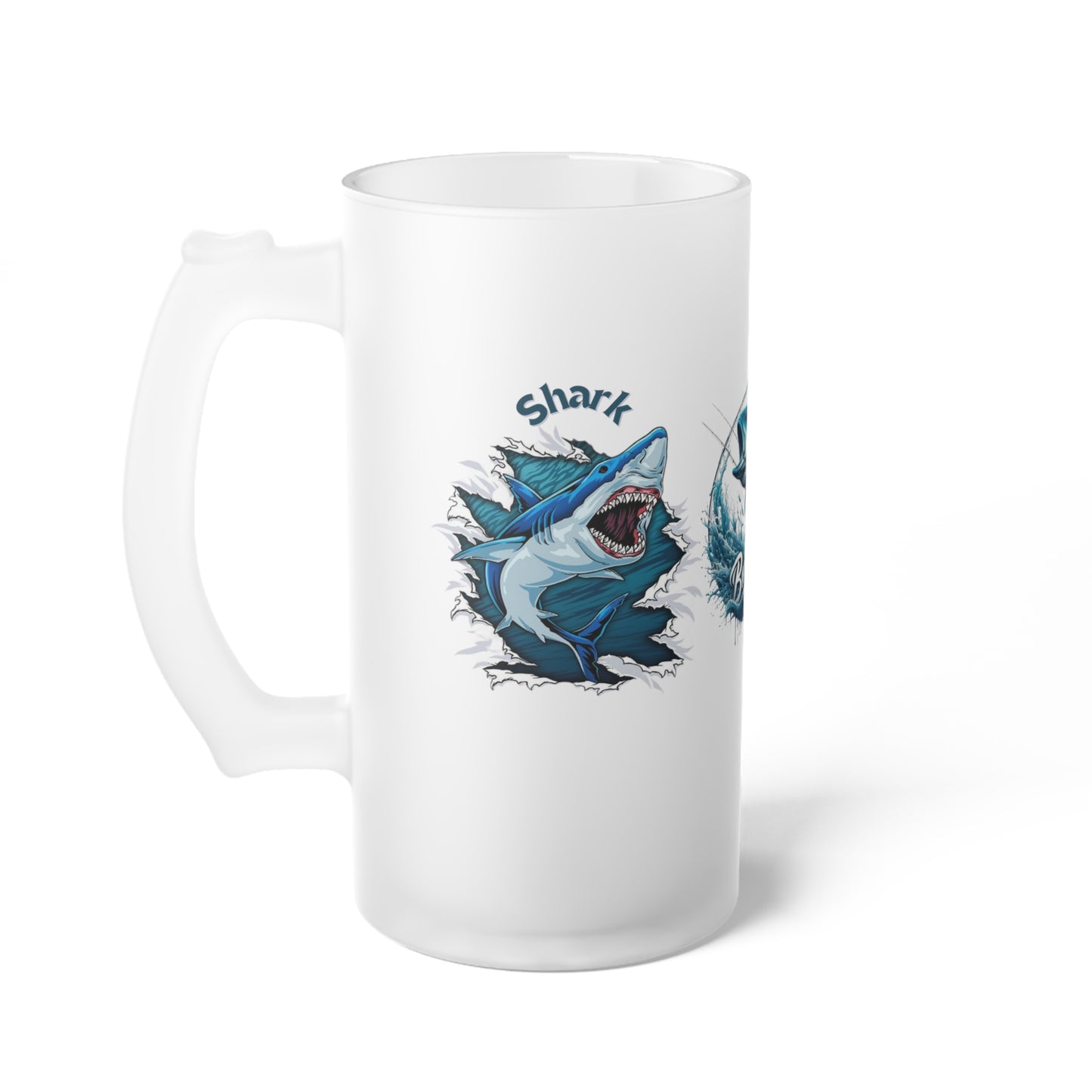 Frosted Glass Beer Mug