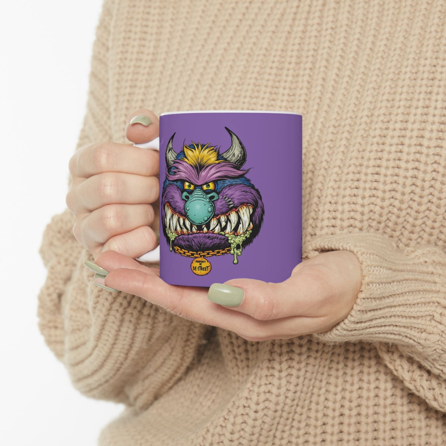 Monsters Mug 11-15 Onces Light Purple