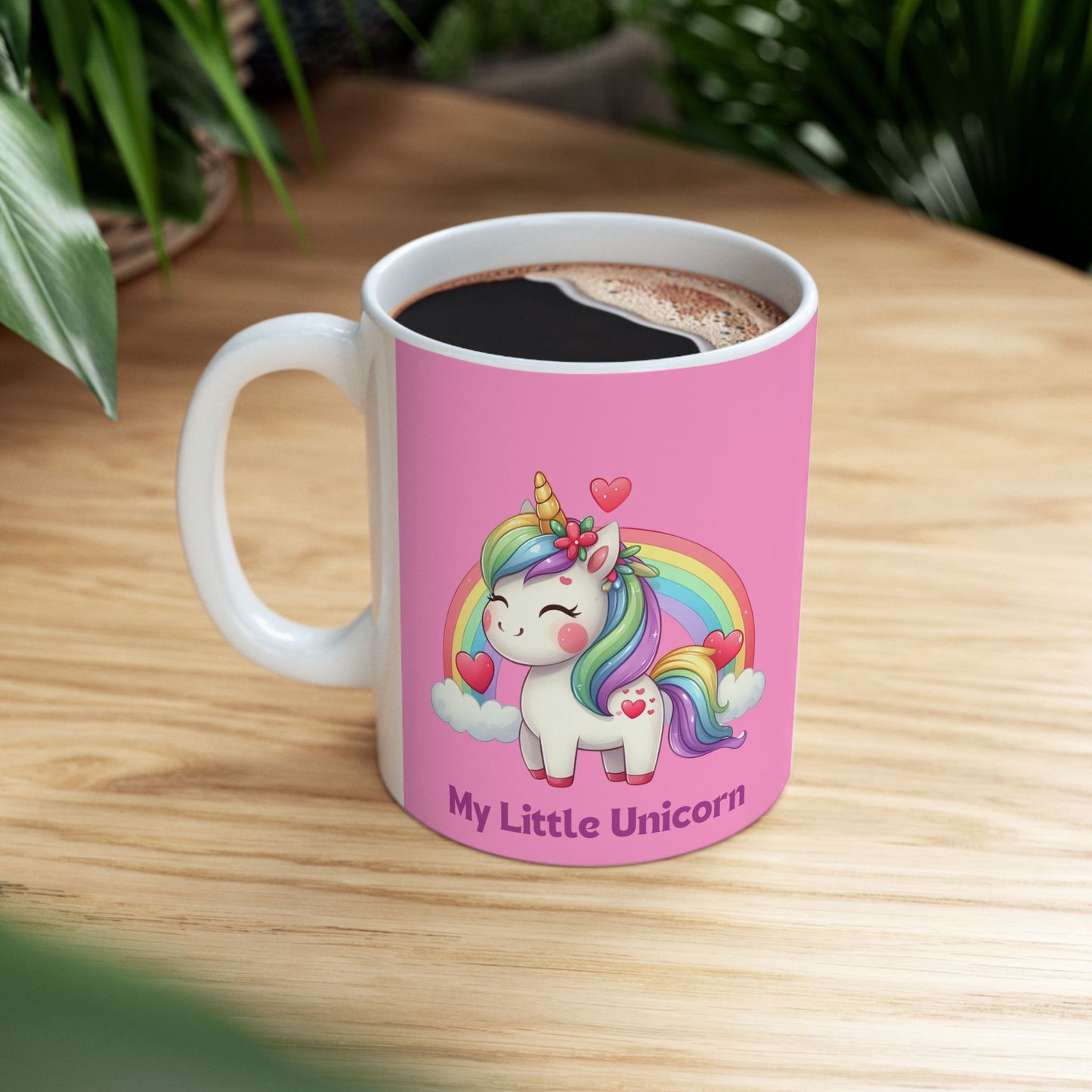 My Little Unicorn Fantasy Mug 11-15 Ounces Pink