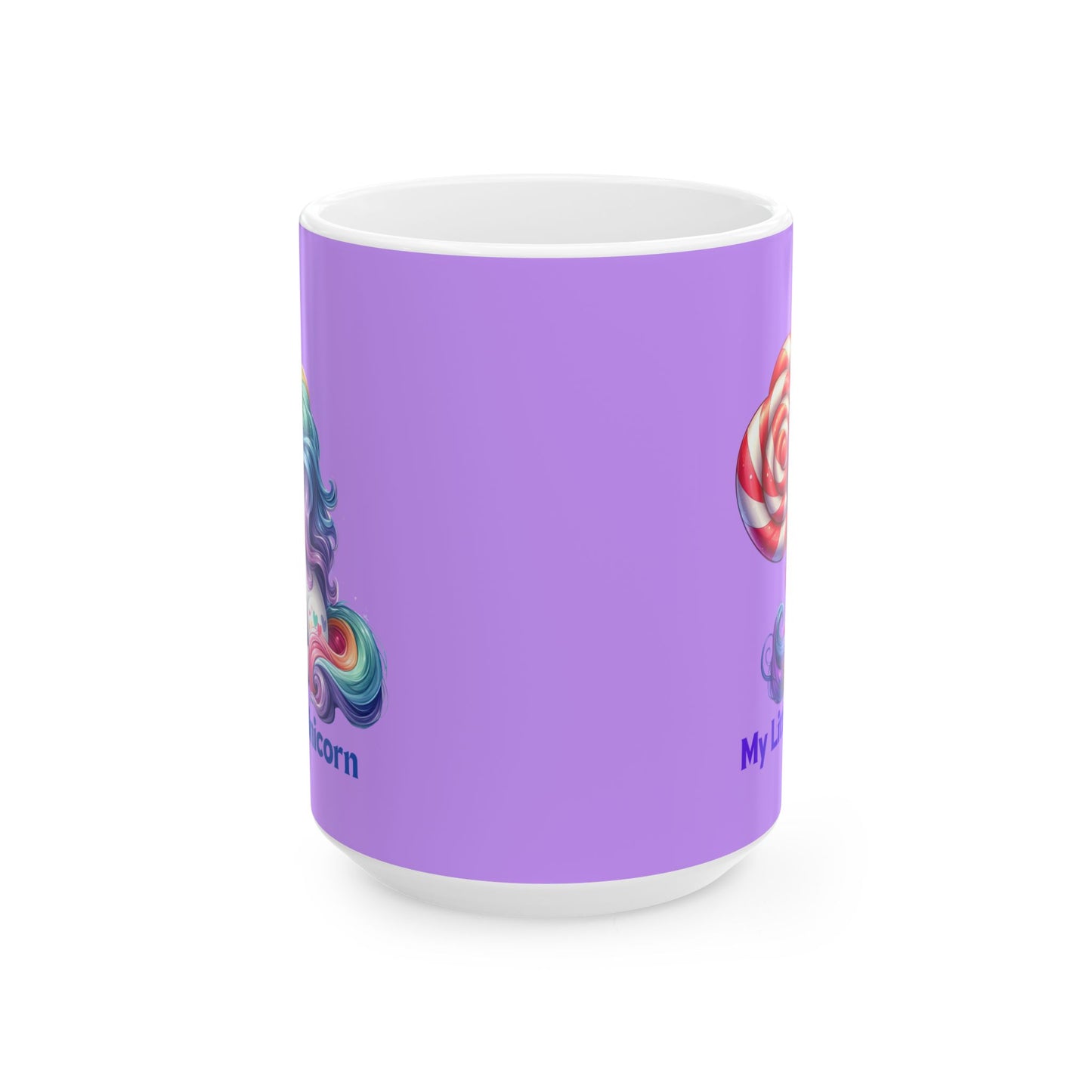 My Little Unicorn Candy Mug 11-15 Ounces Purple