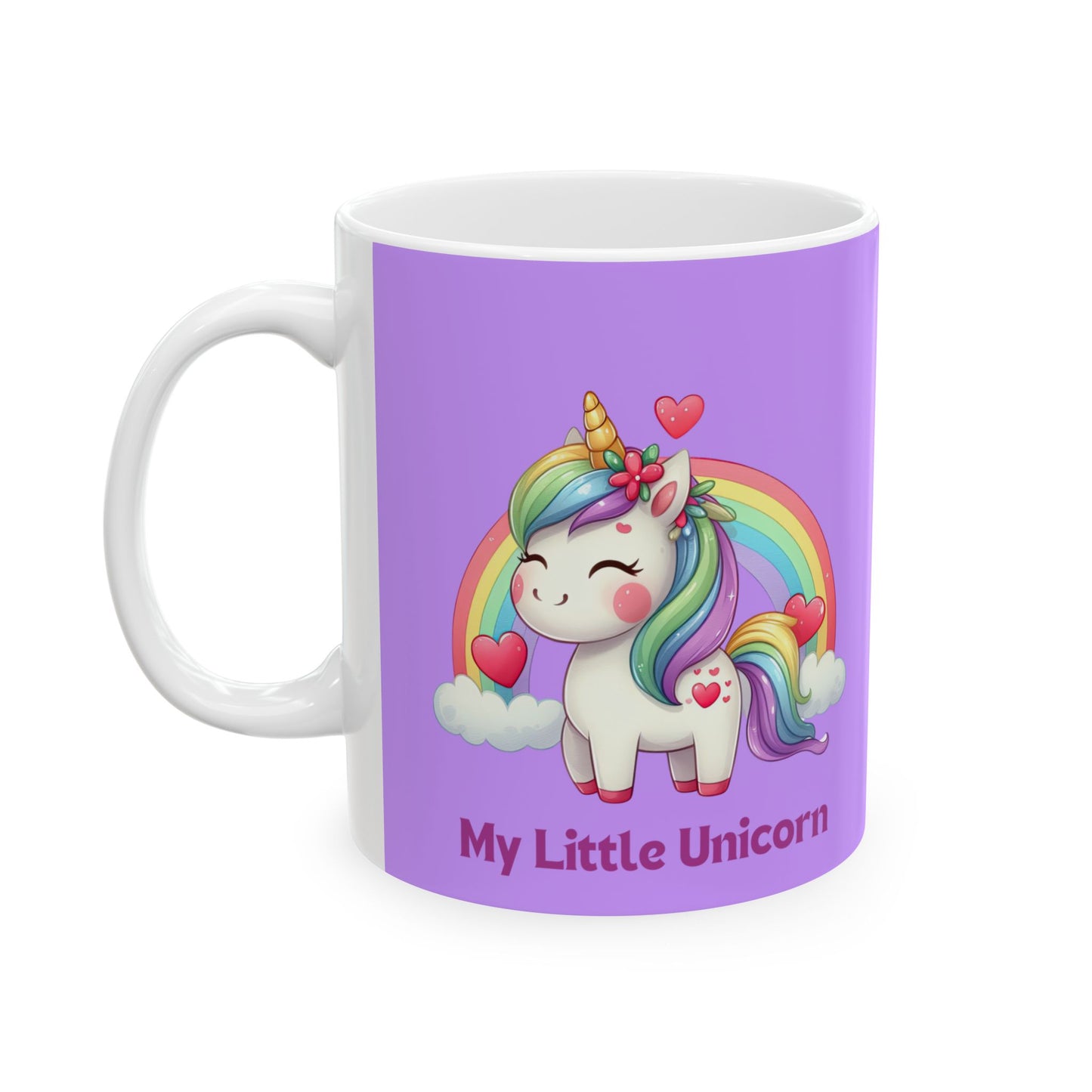 My Little Unicorn Princess Mug 11-15 Ounces Purple