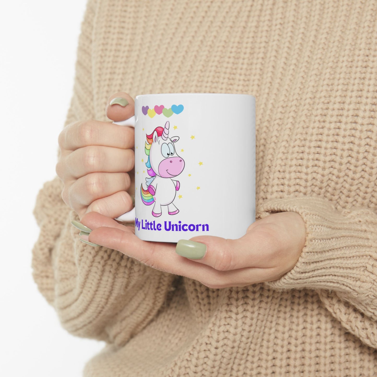 My Little Unicorn Love Mug 11-15 Ounces White