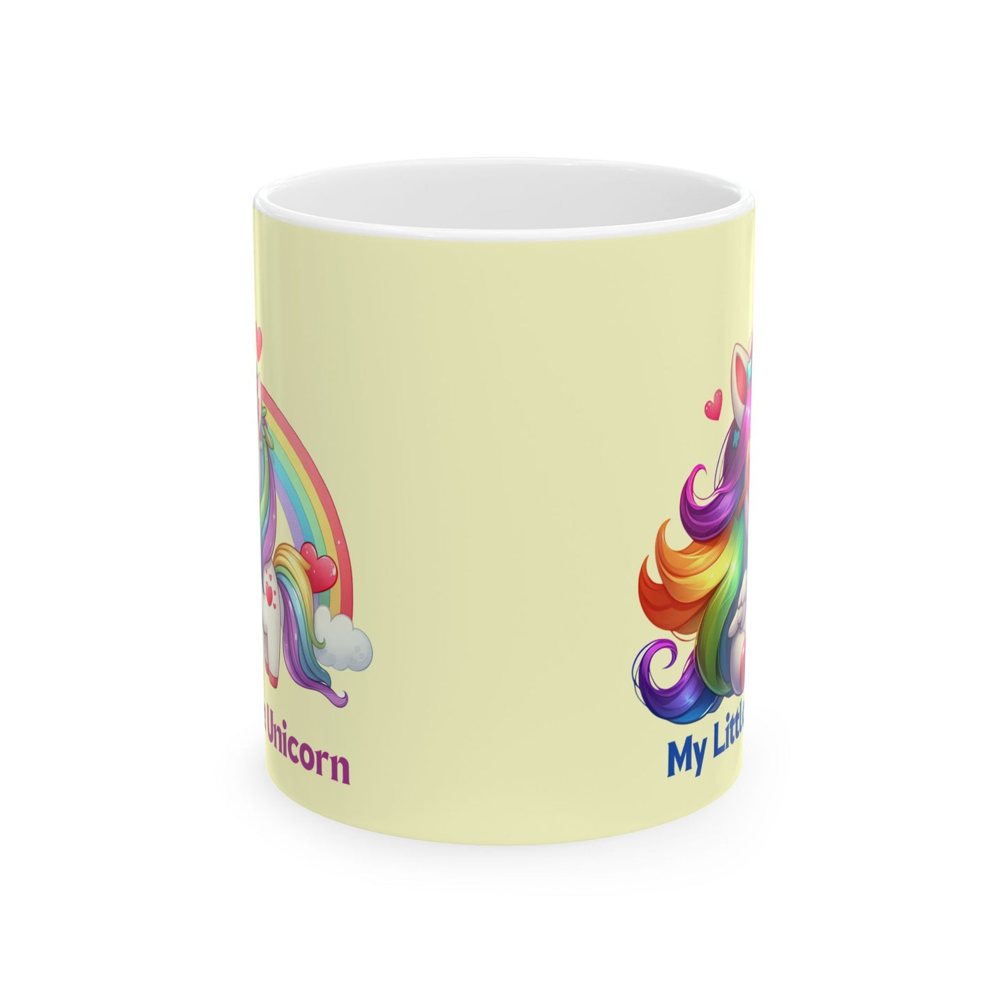 My Little Unicorn Princess Mug 11-15 Ounces Yellow