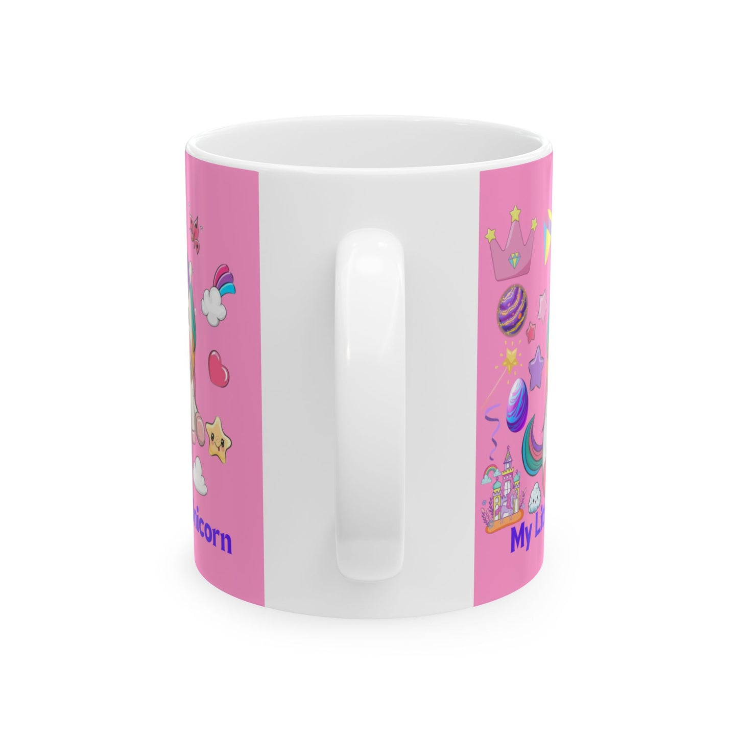 My Little Unicorn Fantasy Mug 11-15 Ounces Pink