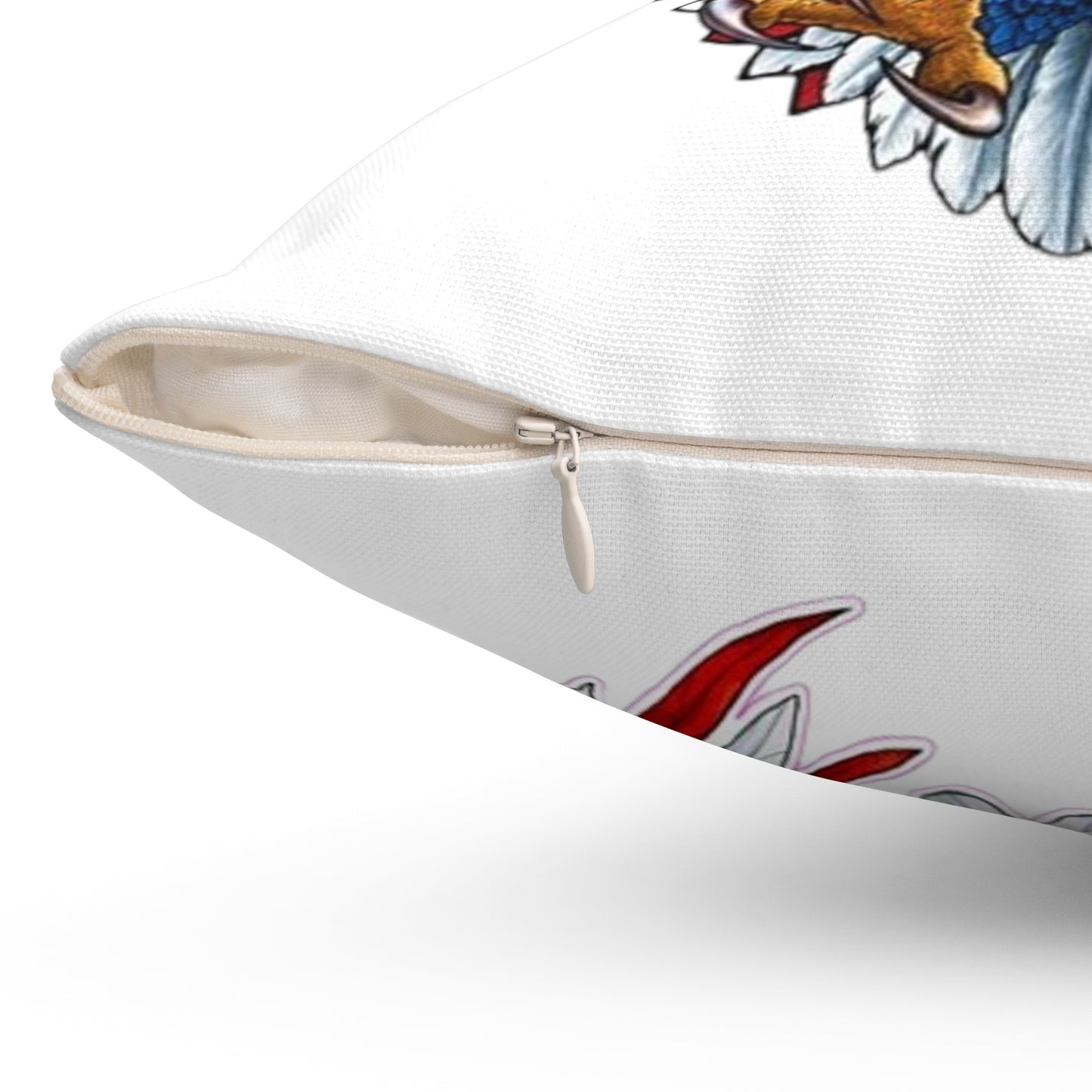 Eagle Usa Spun Polyester Pillow White