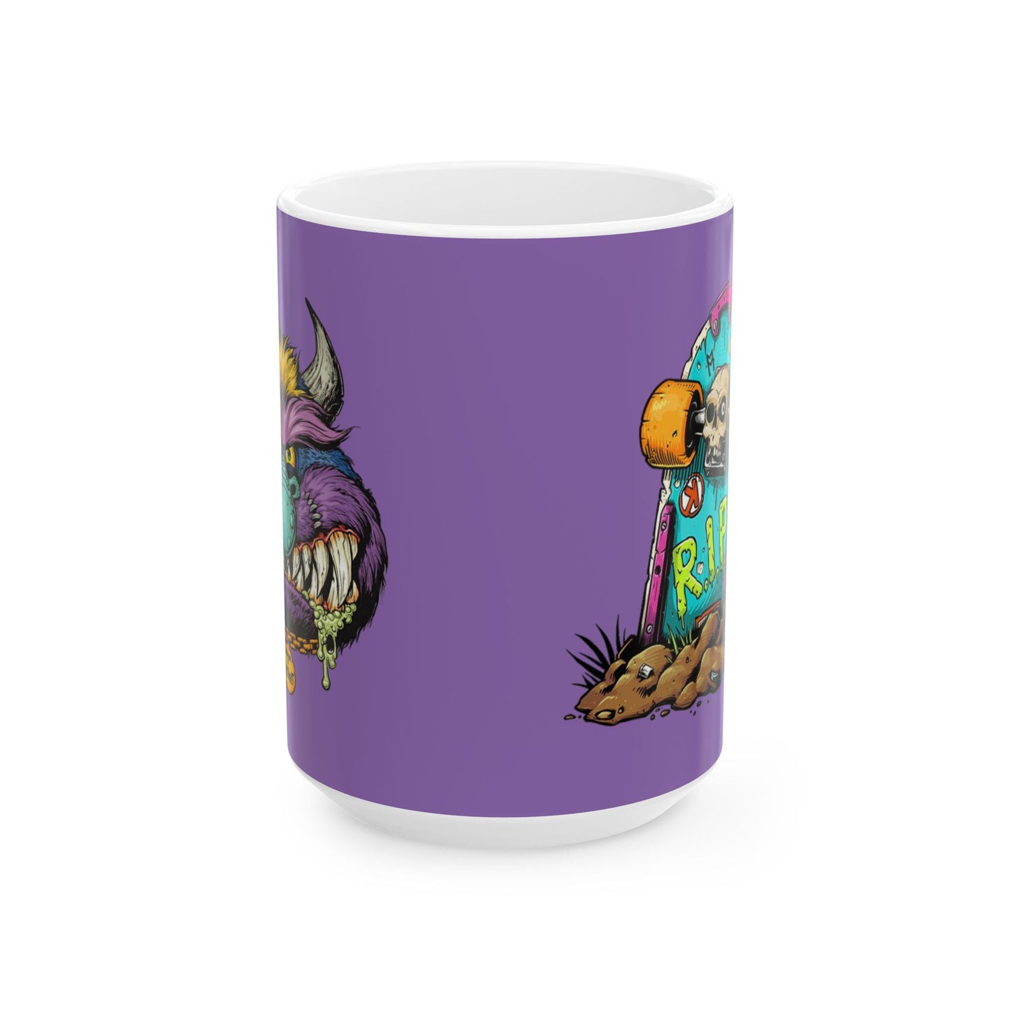 Monsters Mug 11-15 Onces Light Purple